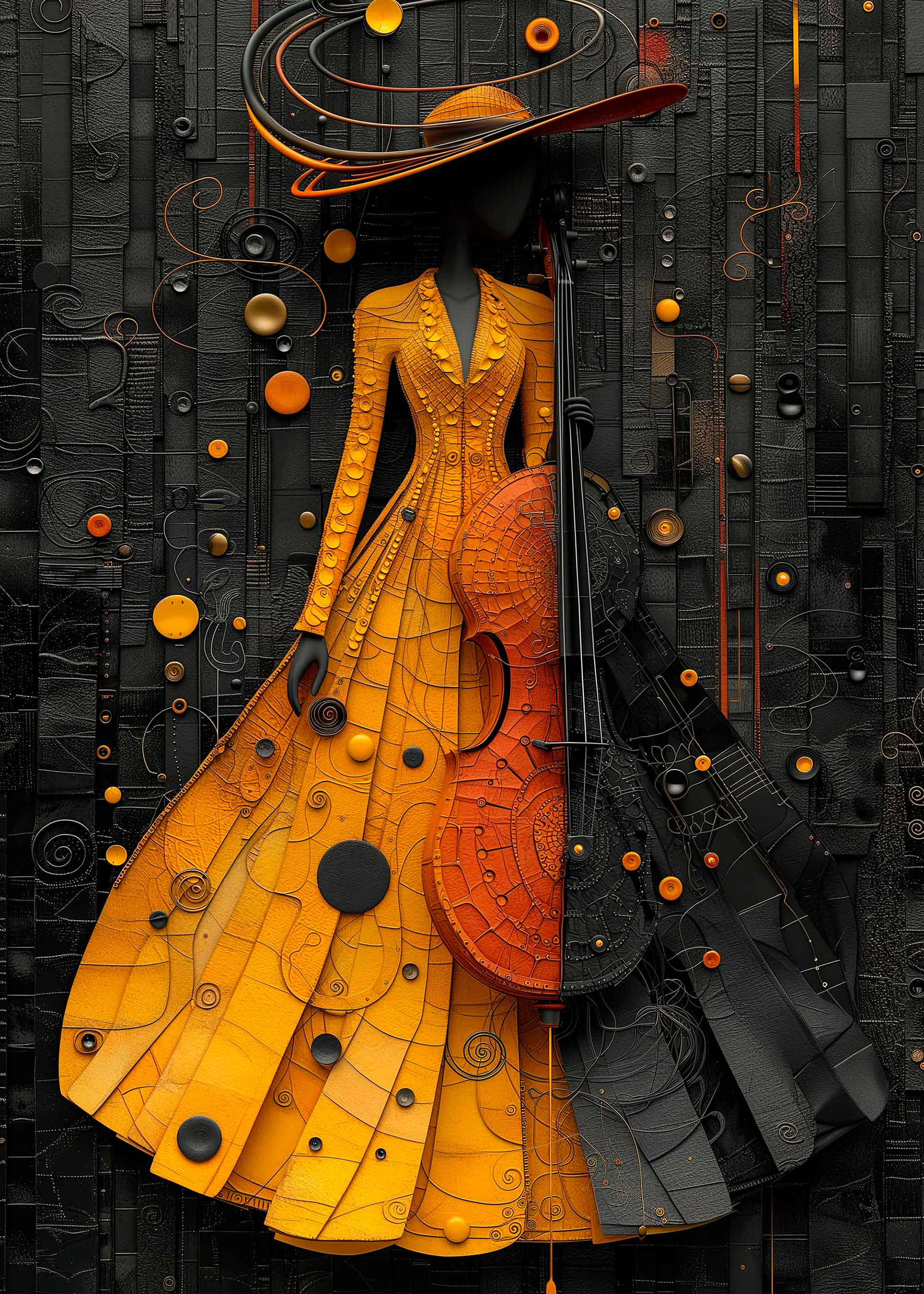 Cello Art © Nicholas V. K.