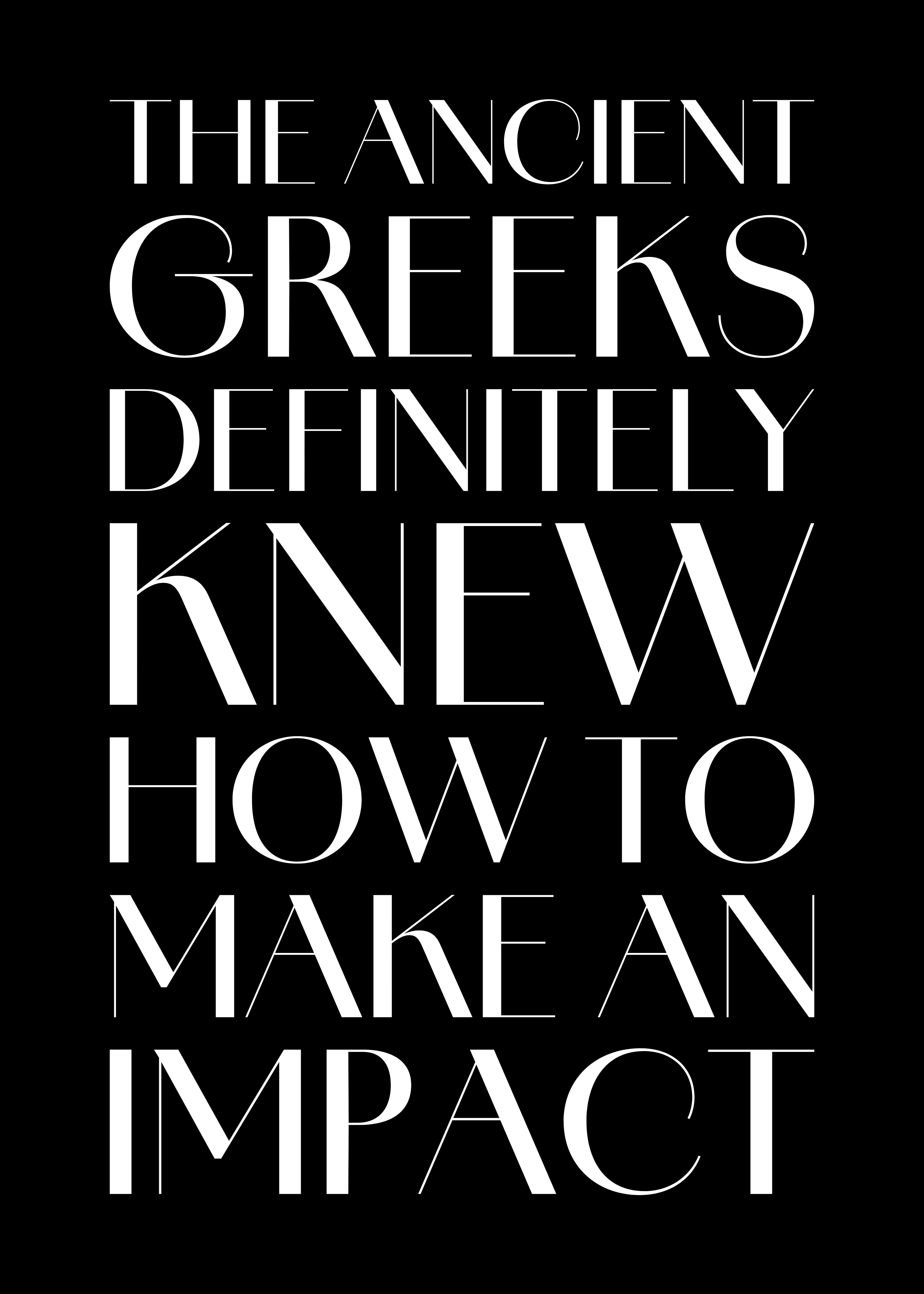 Ancient Greeks I © Nicholas V. K.