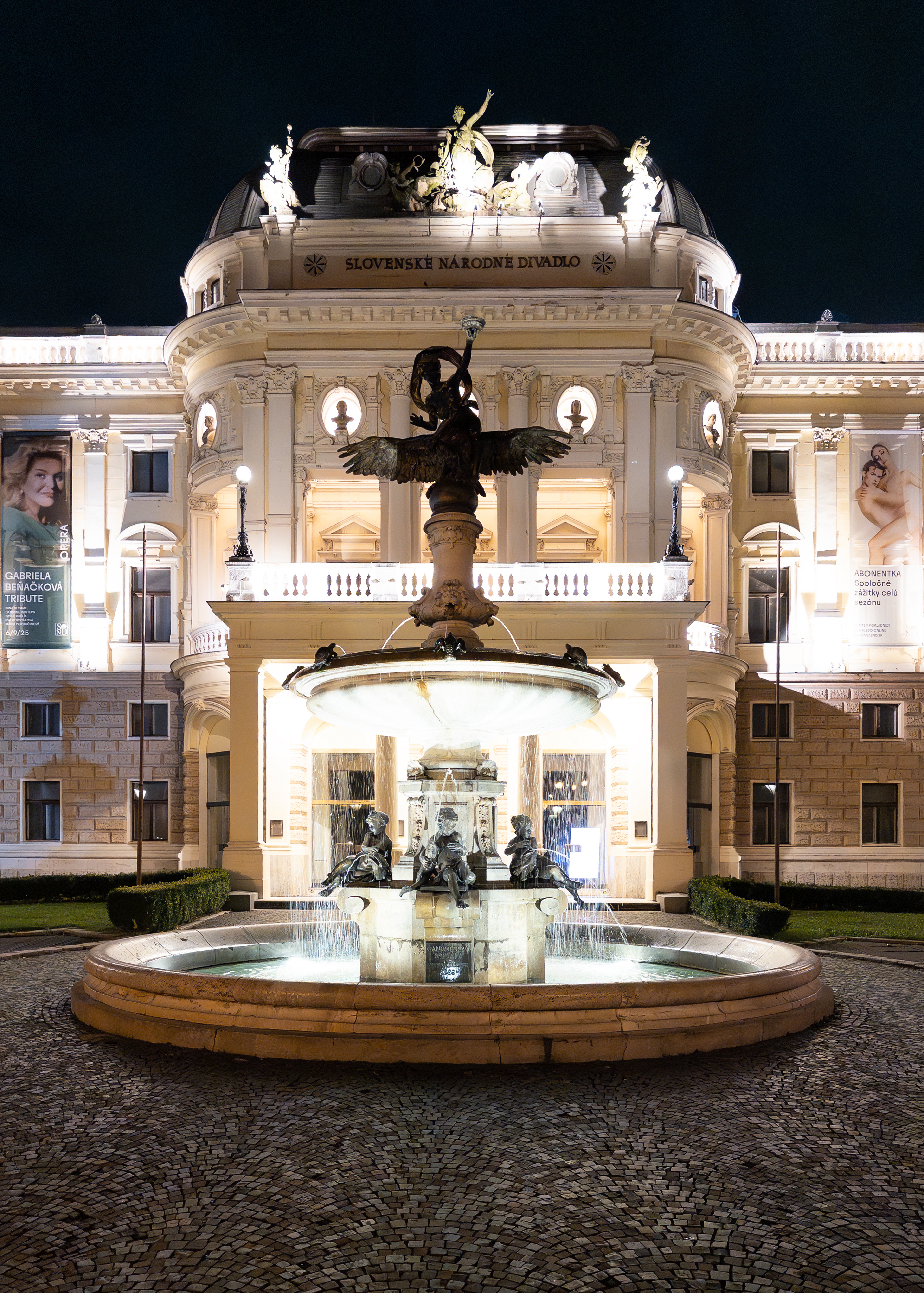 The Slovak National Theatre's Historical Building in Bratislava © Nicholas V. K.