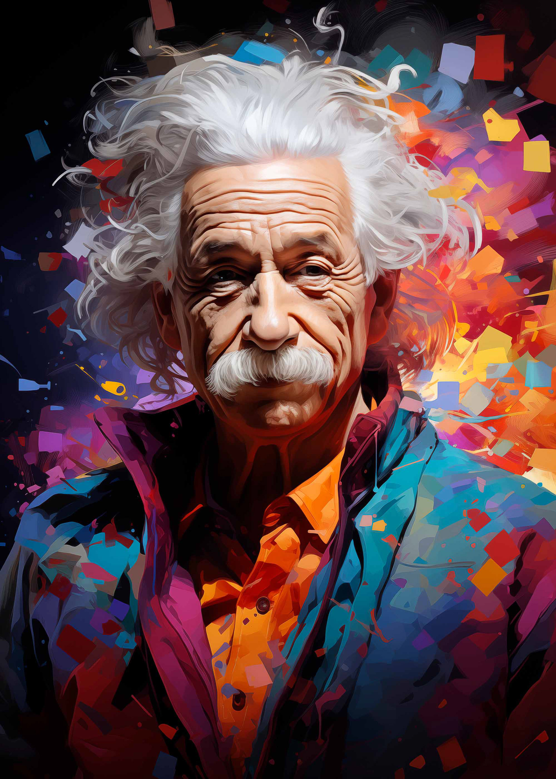 Albert Einstein © Nicholas V. K.