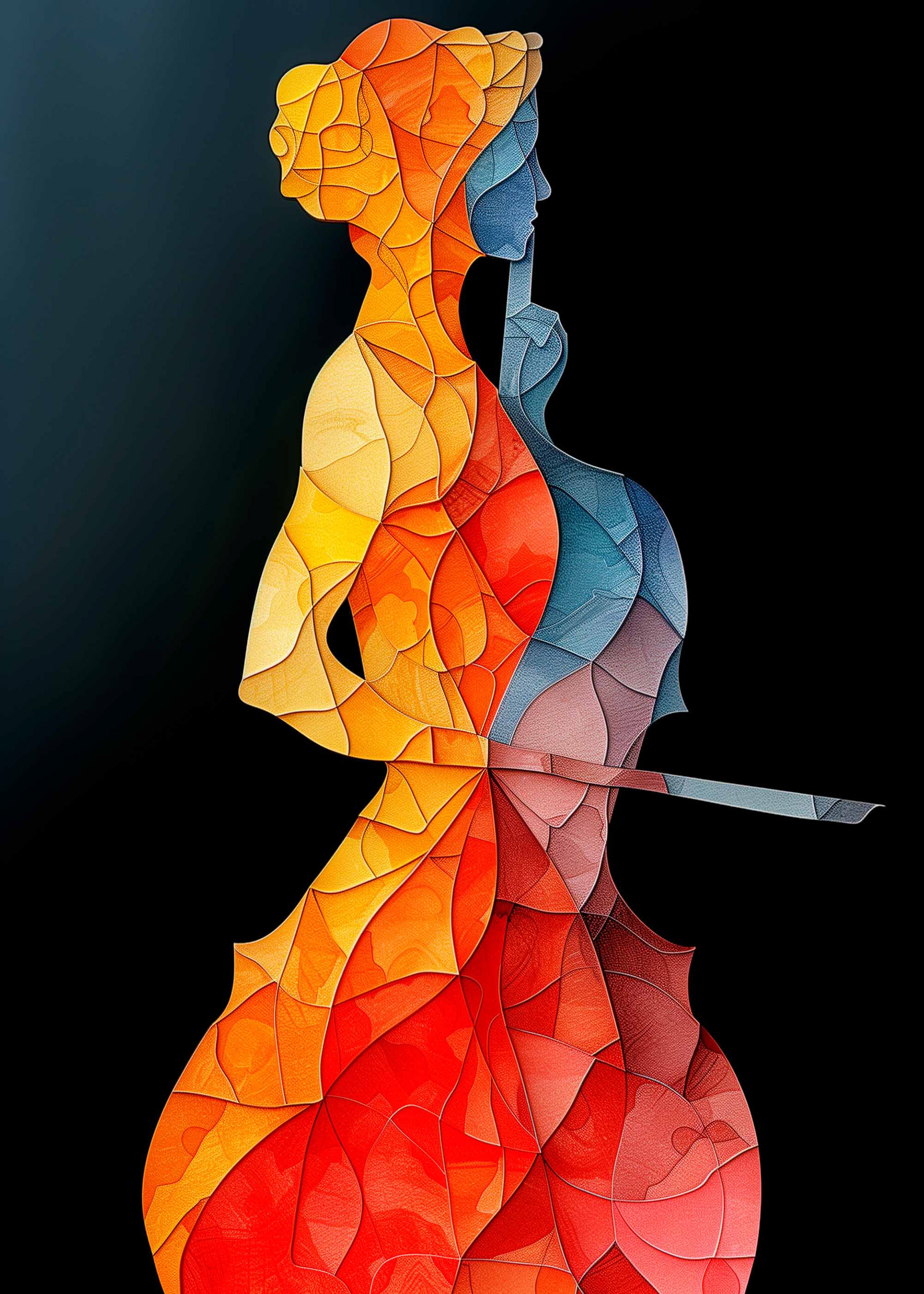 Cello Art © Nicholas V. K.