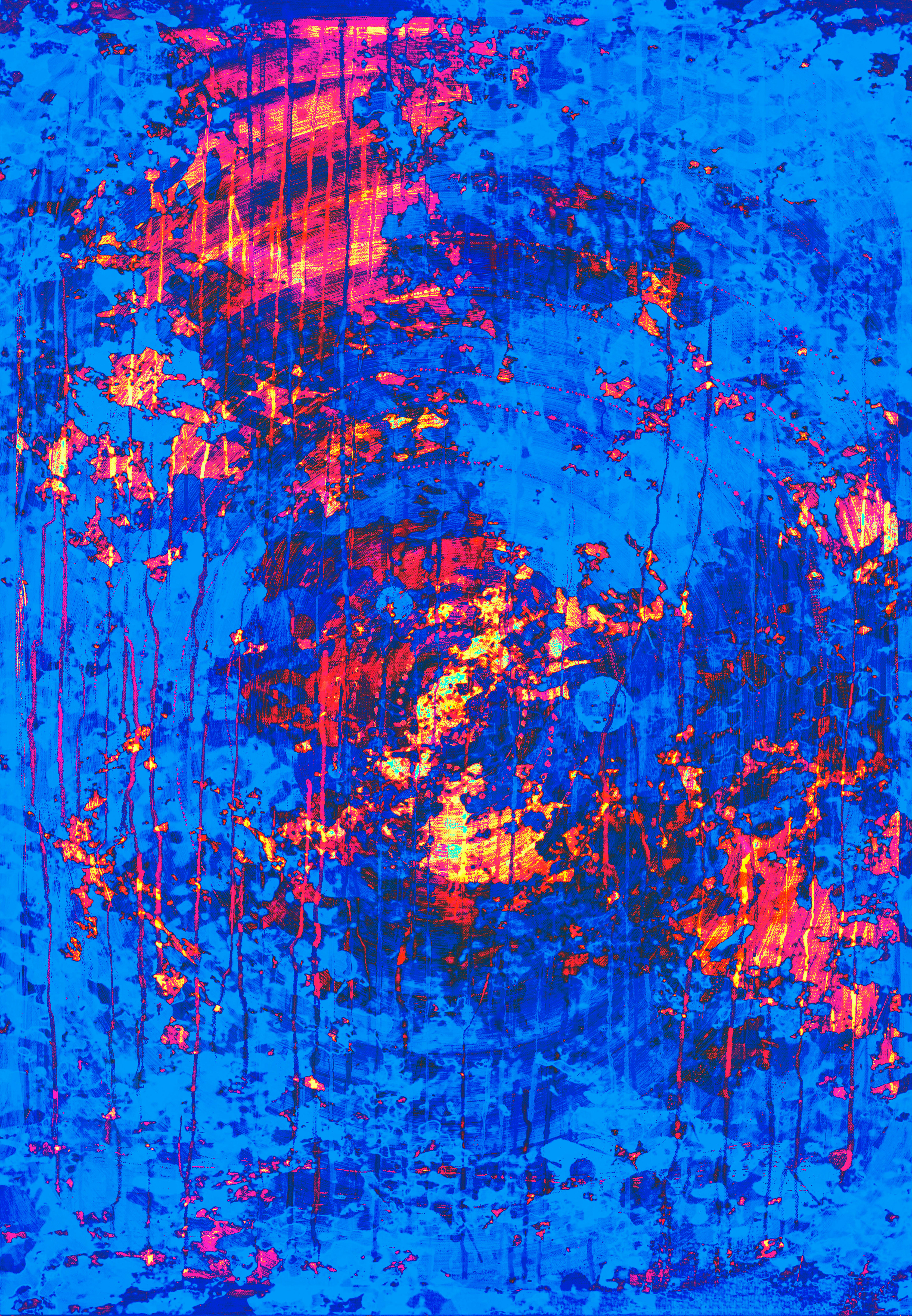 Chaos - Blue by Nicholas V. K. & Sandy Rousianou