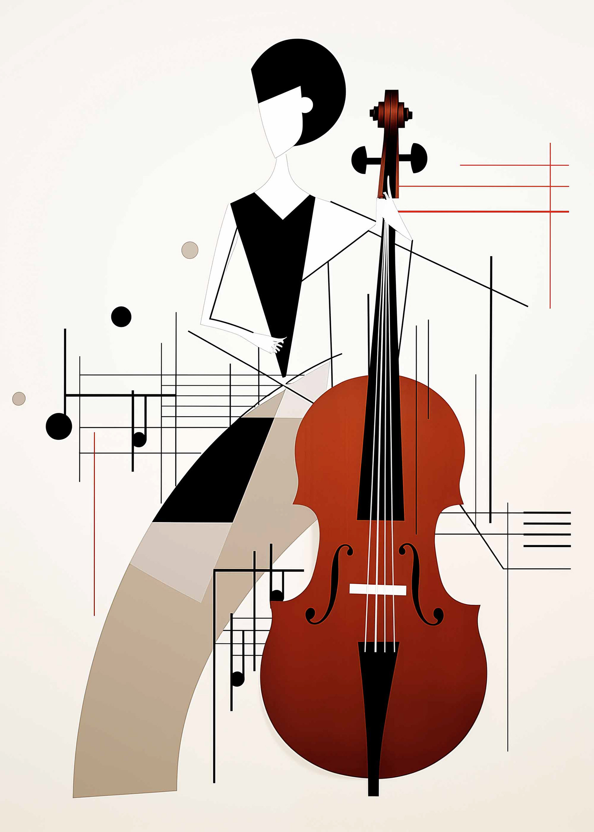 Cello Art © Nicholas V. K.