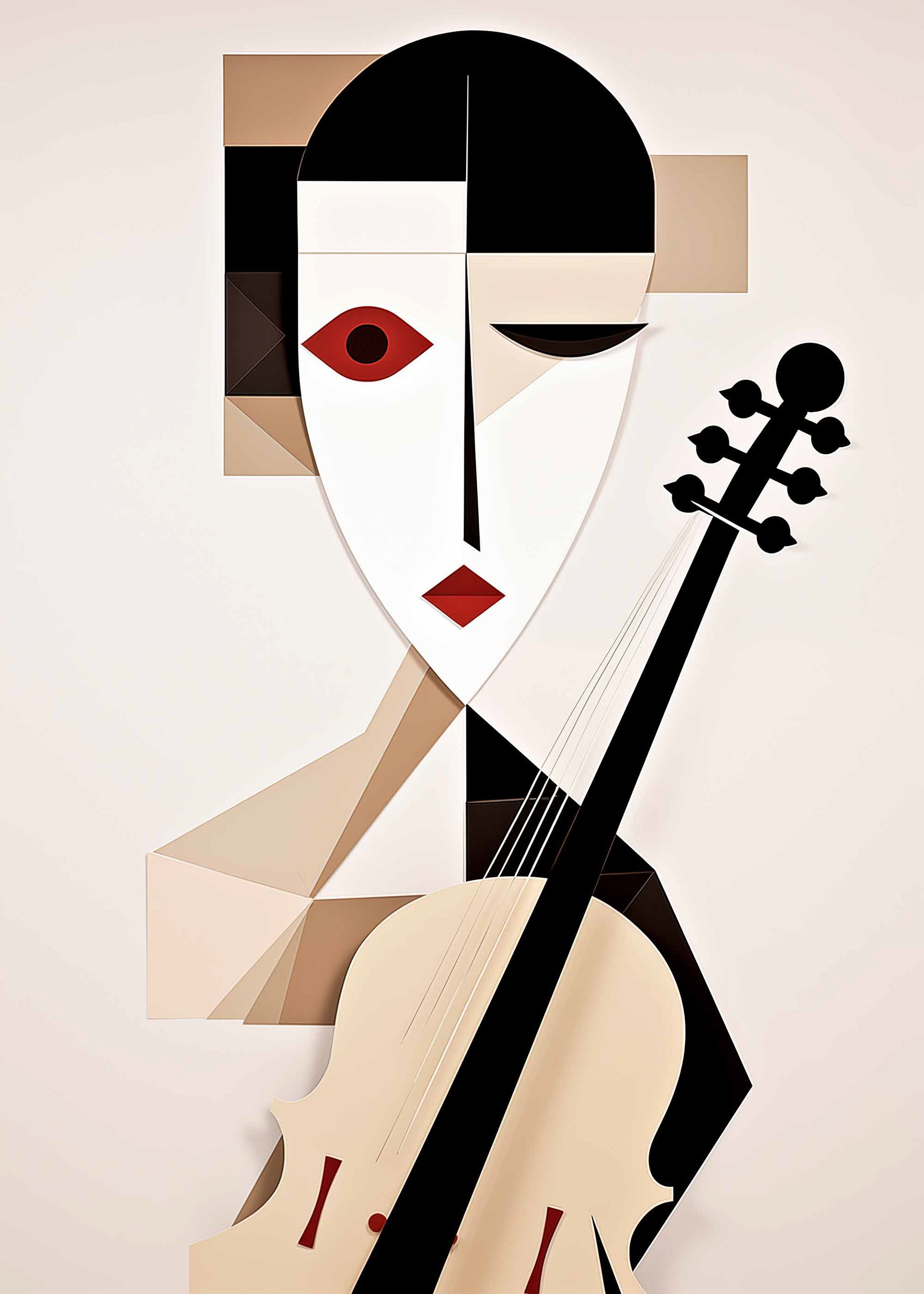 Cello Art © Nicholas V. K.