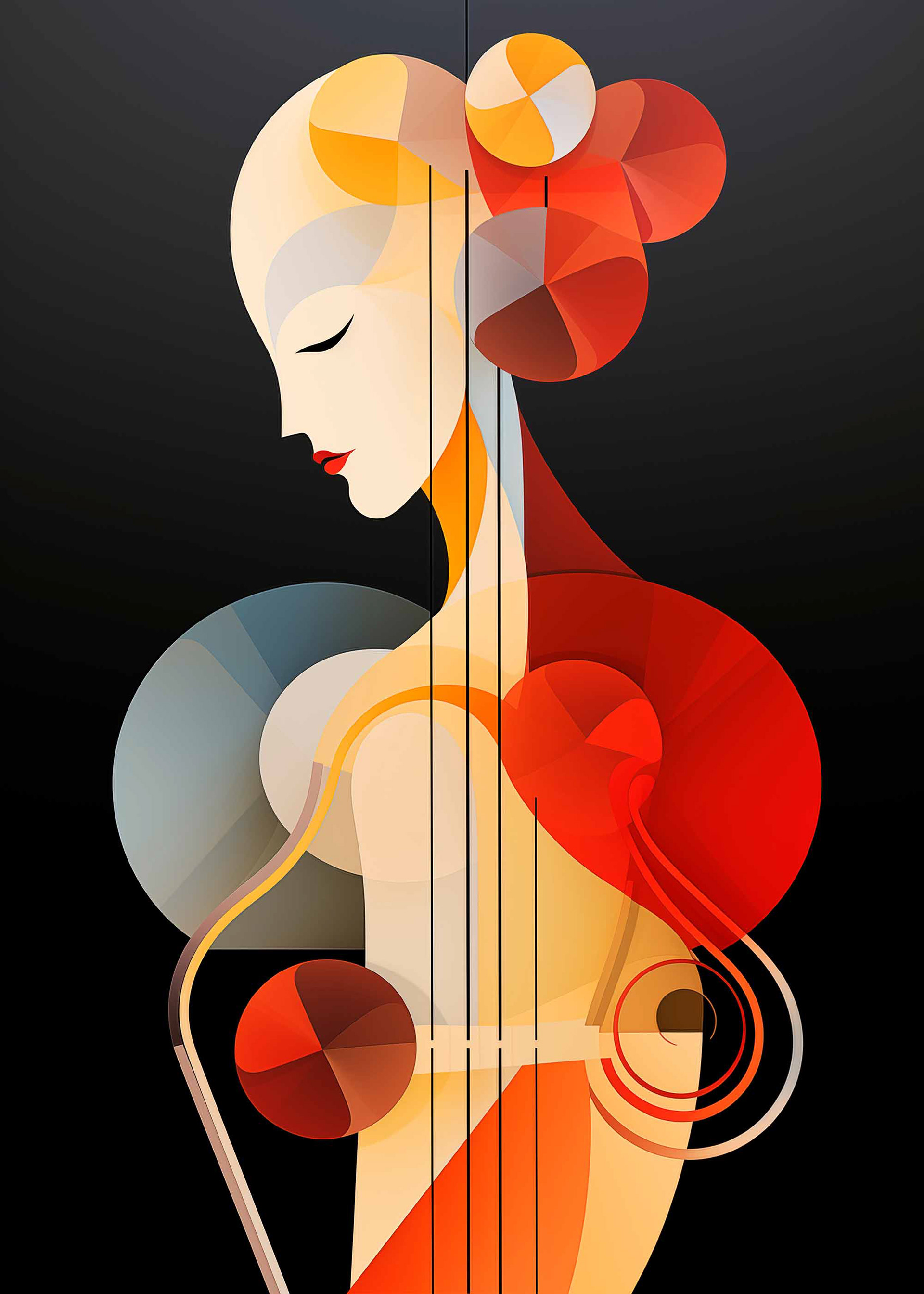 Cello Art © Nicholas V. K.