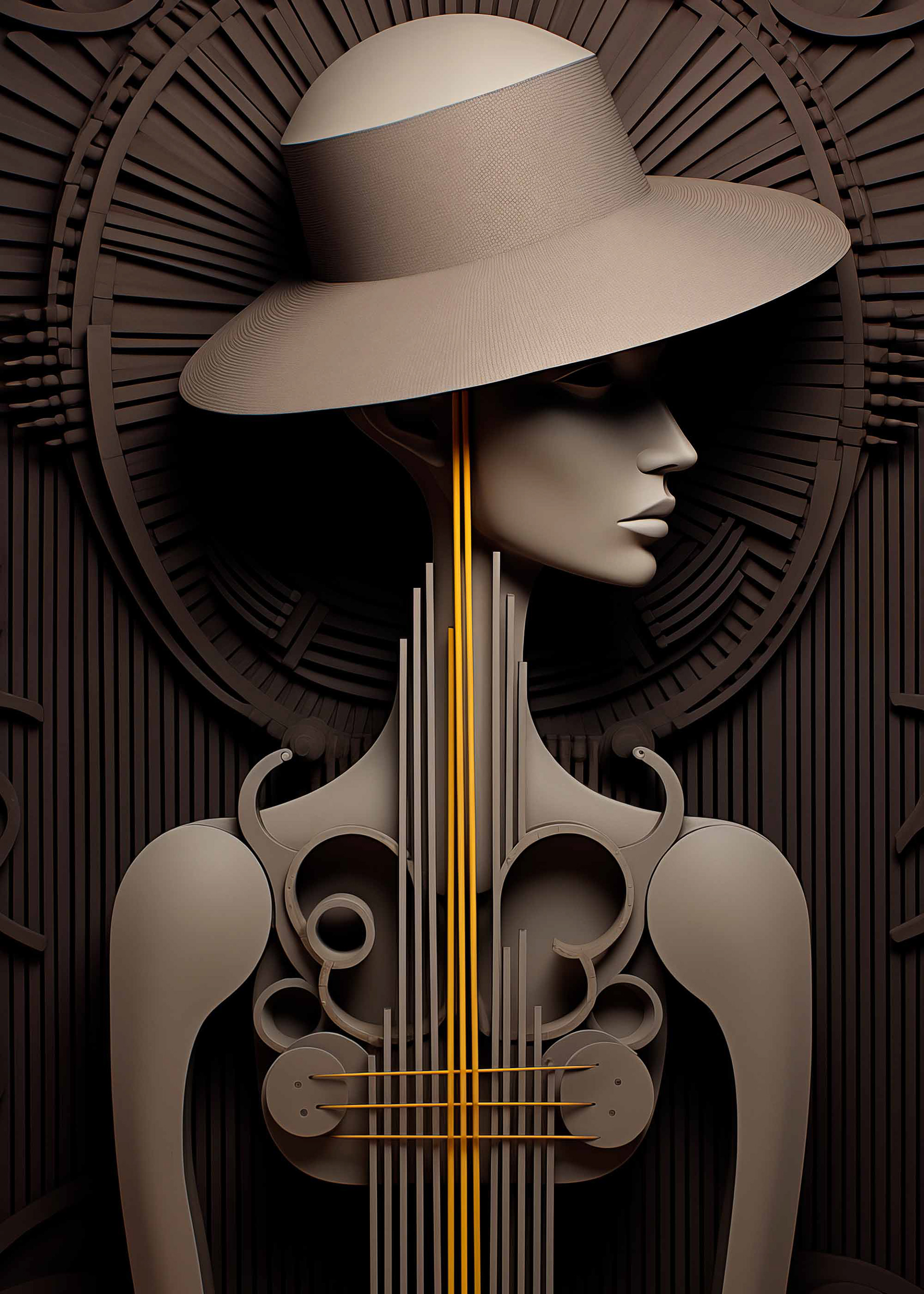 Cello Art © Nicholas V. K.