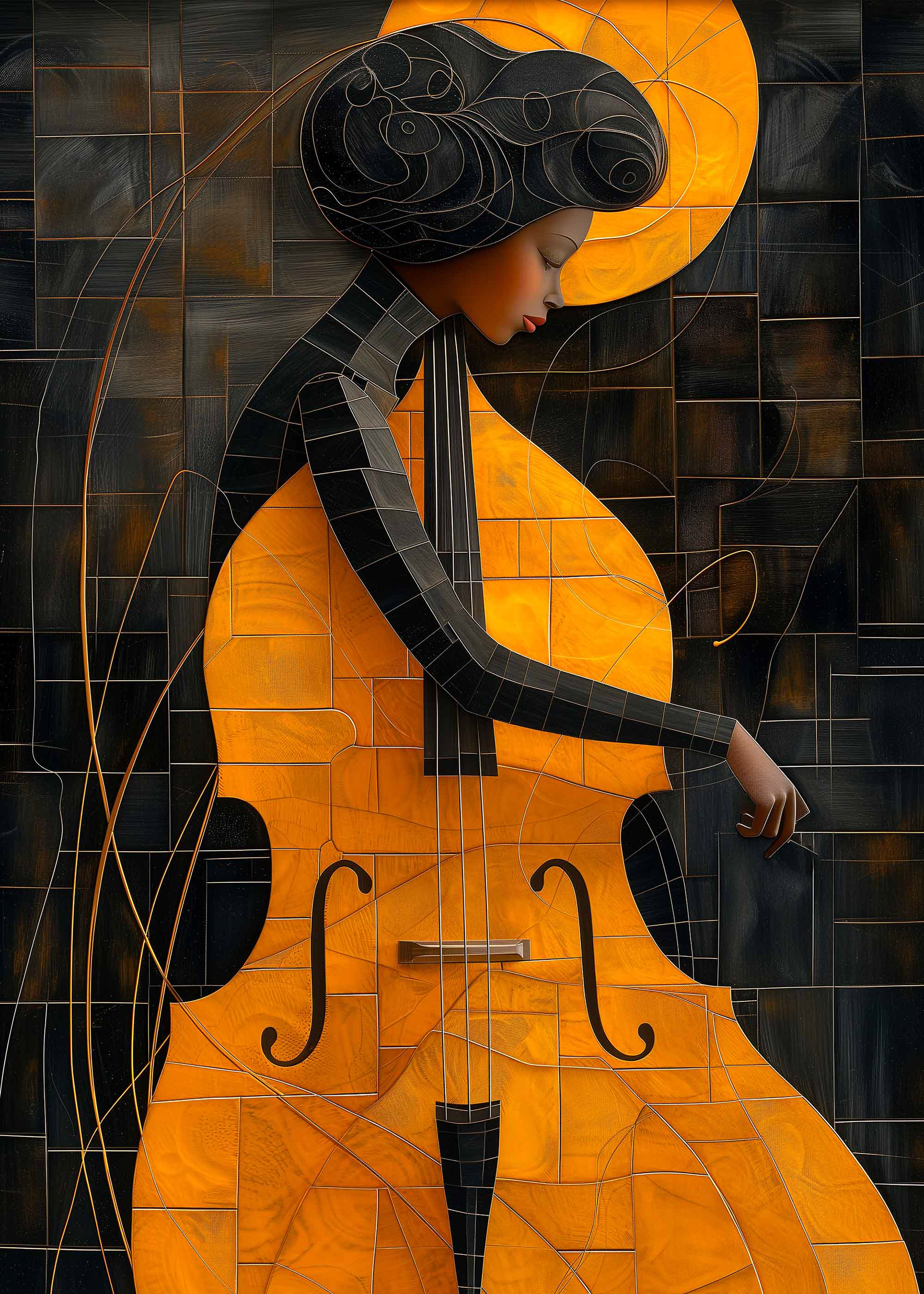 Cello Art © Nicholas V. K.