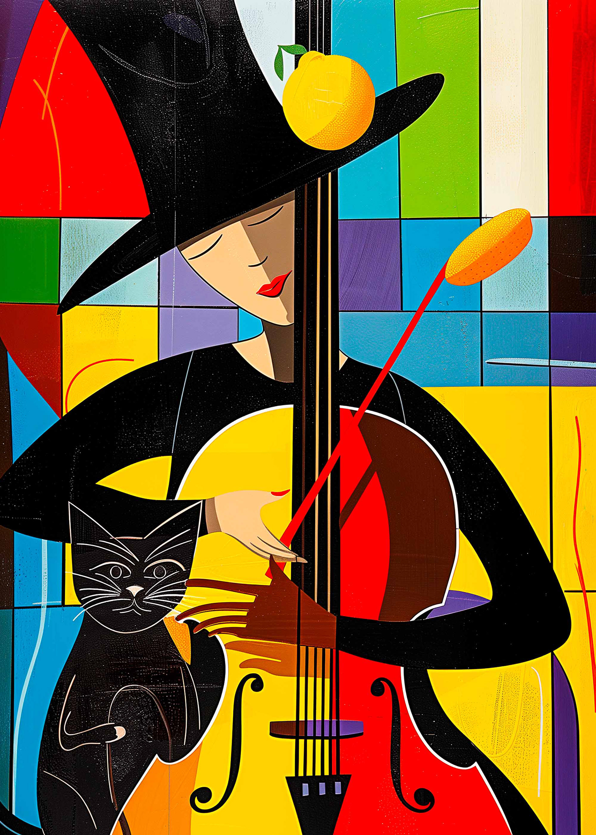 Cello Art © Nicholas V. K