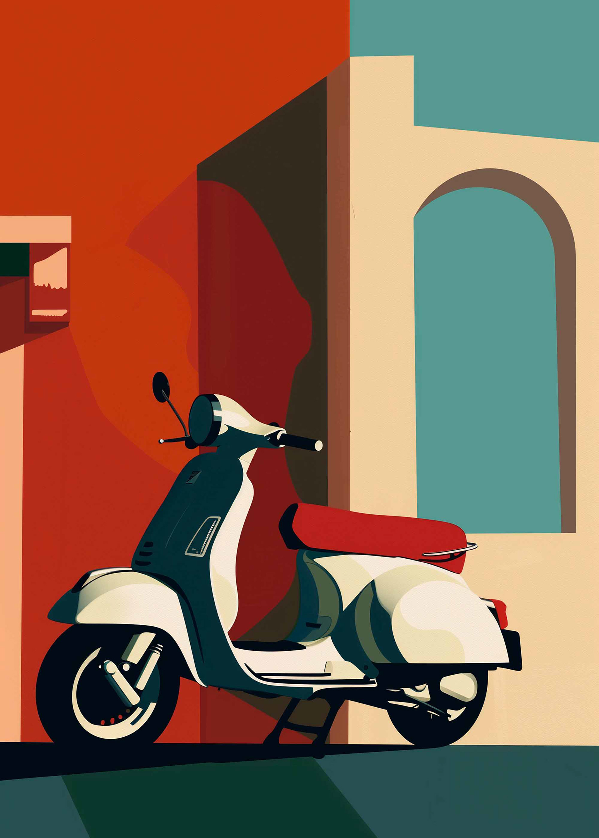 Vespa © Nicholas V. K.