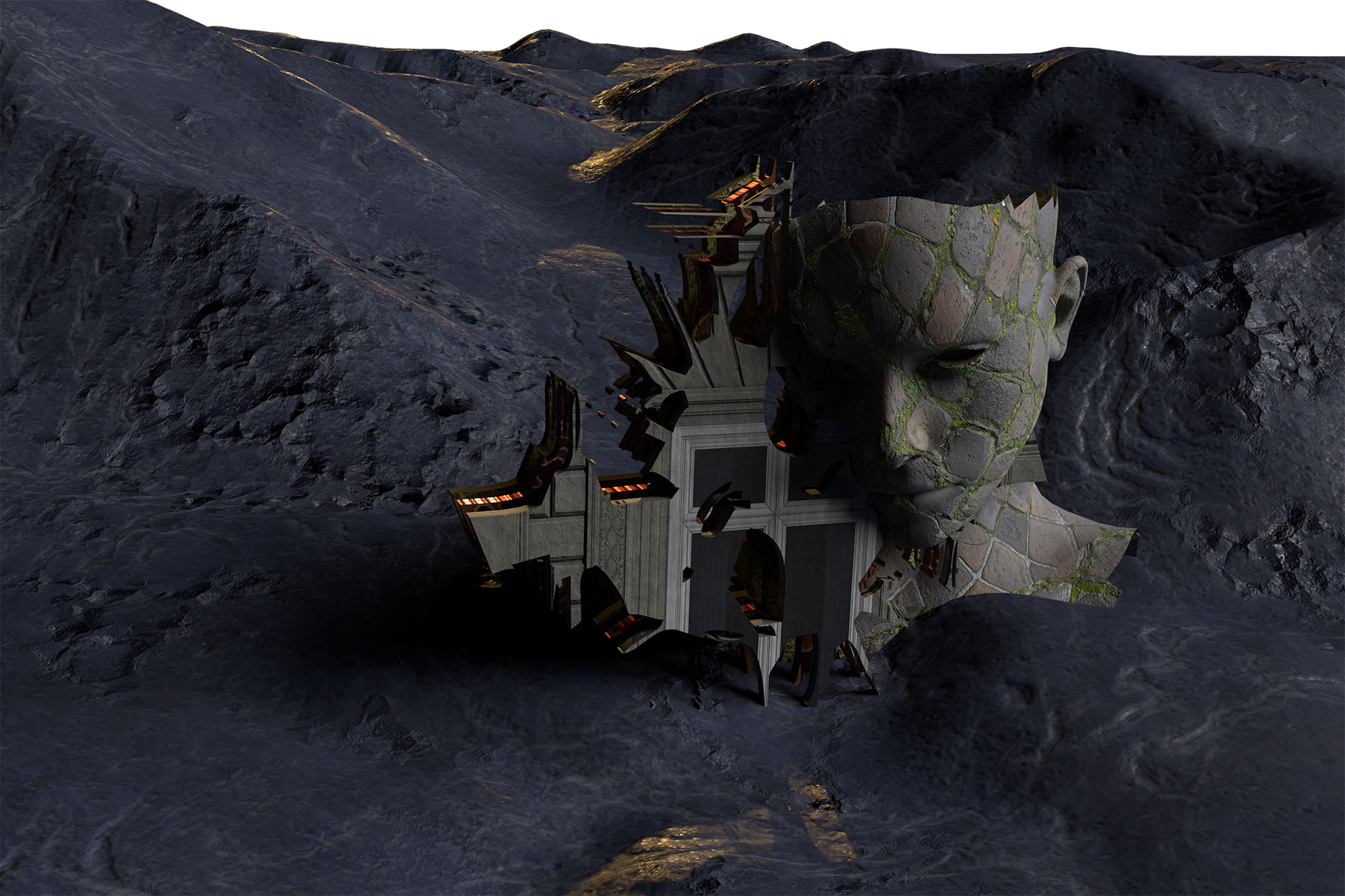 Fractal Poverty Traps I on the terrain of Ammotopos by Nicholas V. K.