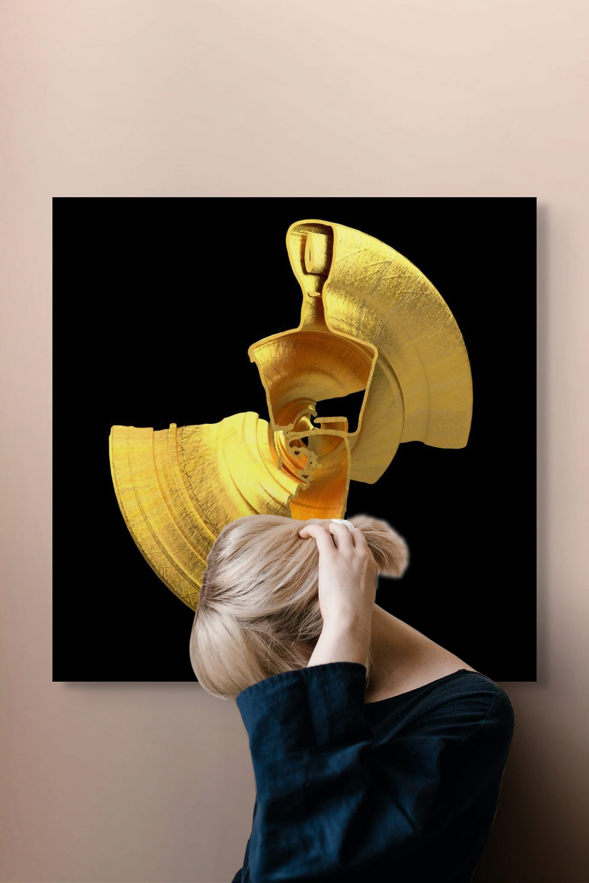 Cycladic Idol II - Art Print