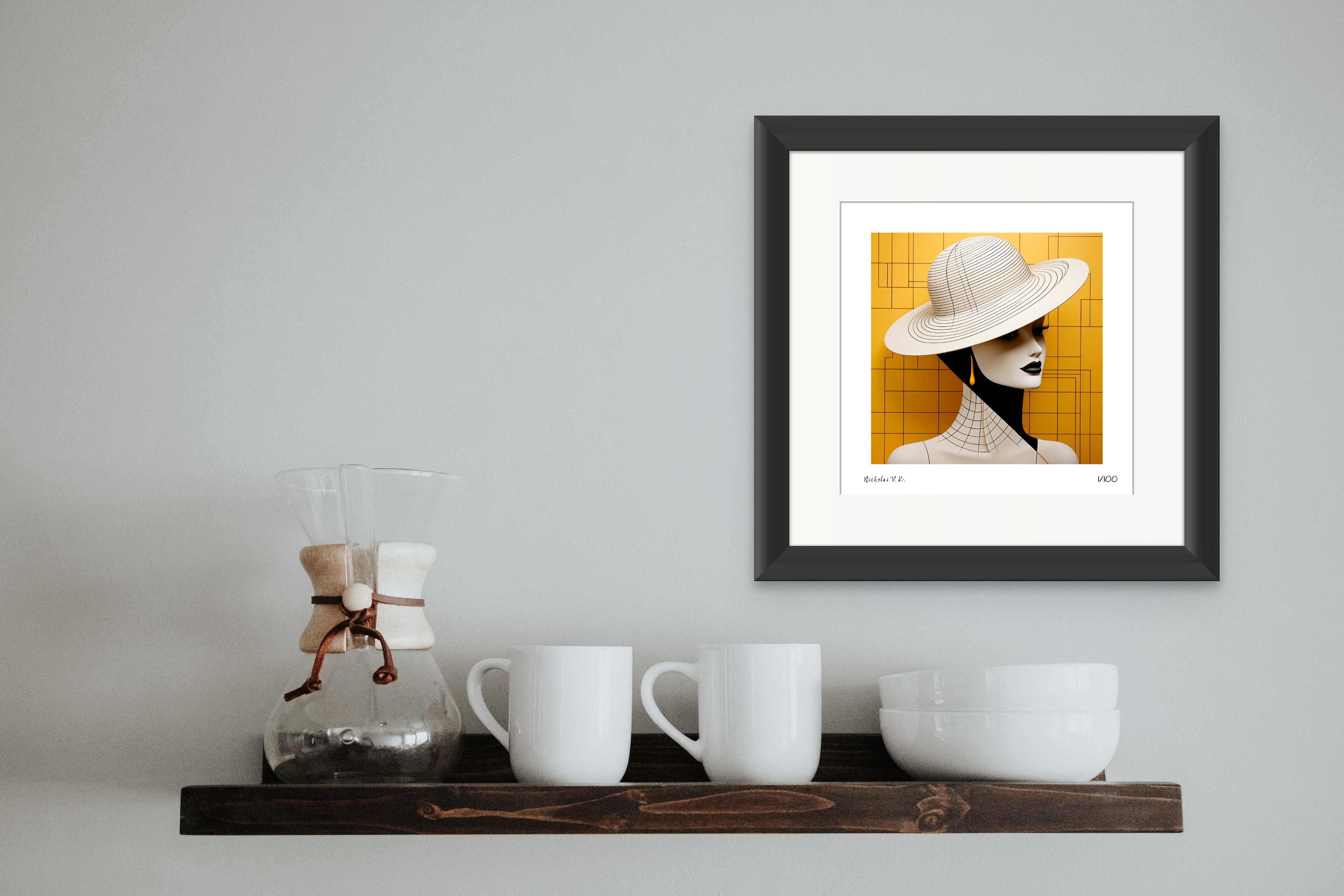 Fibonacci Beauty I - Art Print