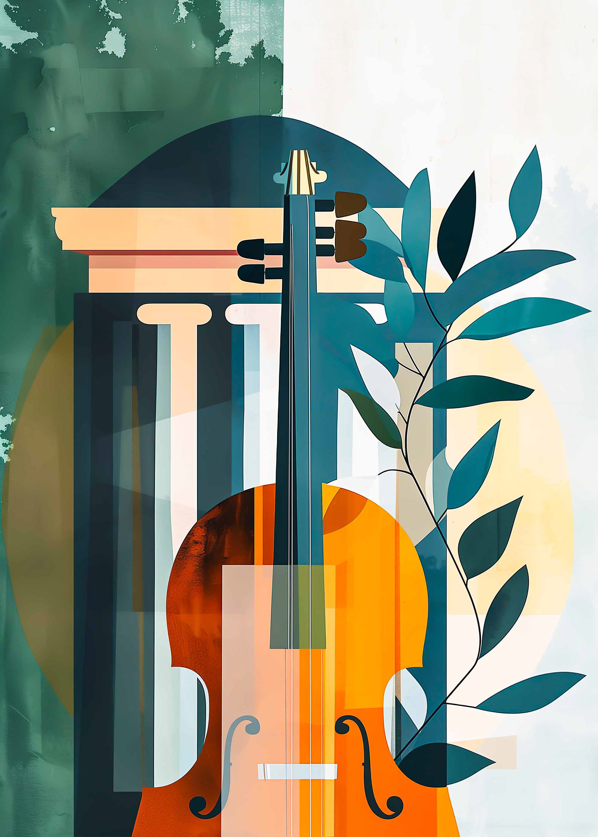 Cello Art © Nicholas V. K