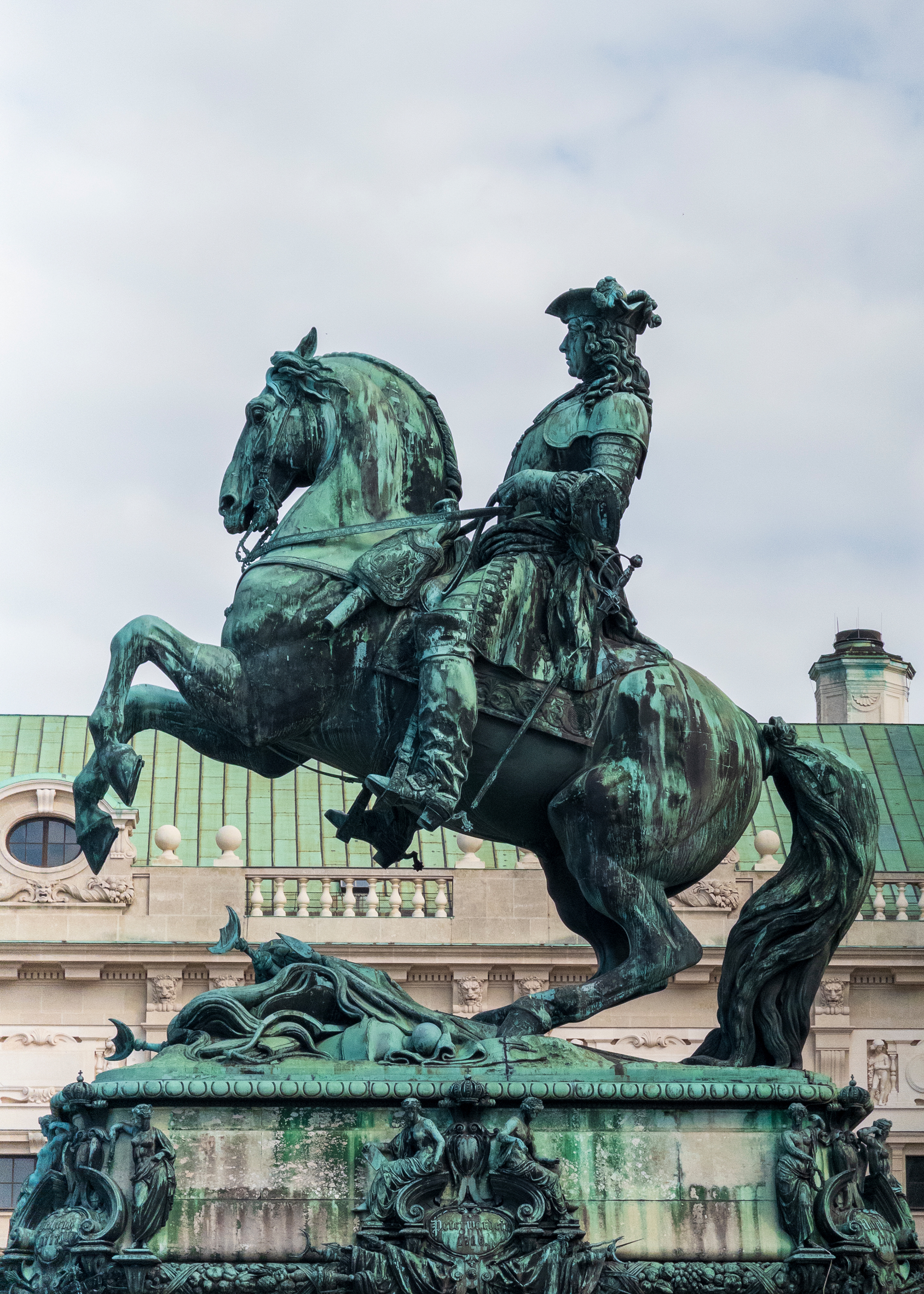 The Prince Eugene Monument on Heldenplatz Square © Nicholas V. K.