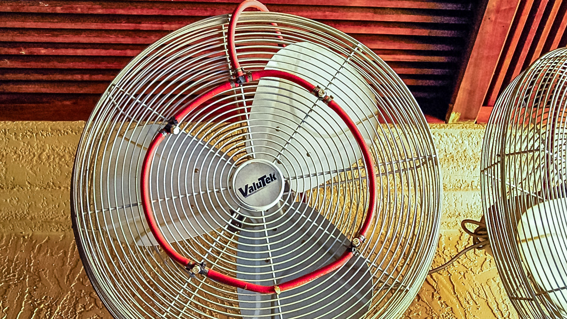 Misting fan
