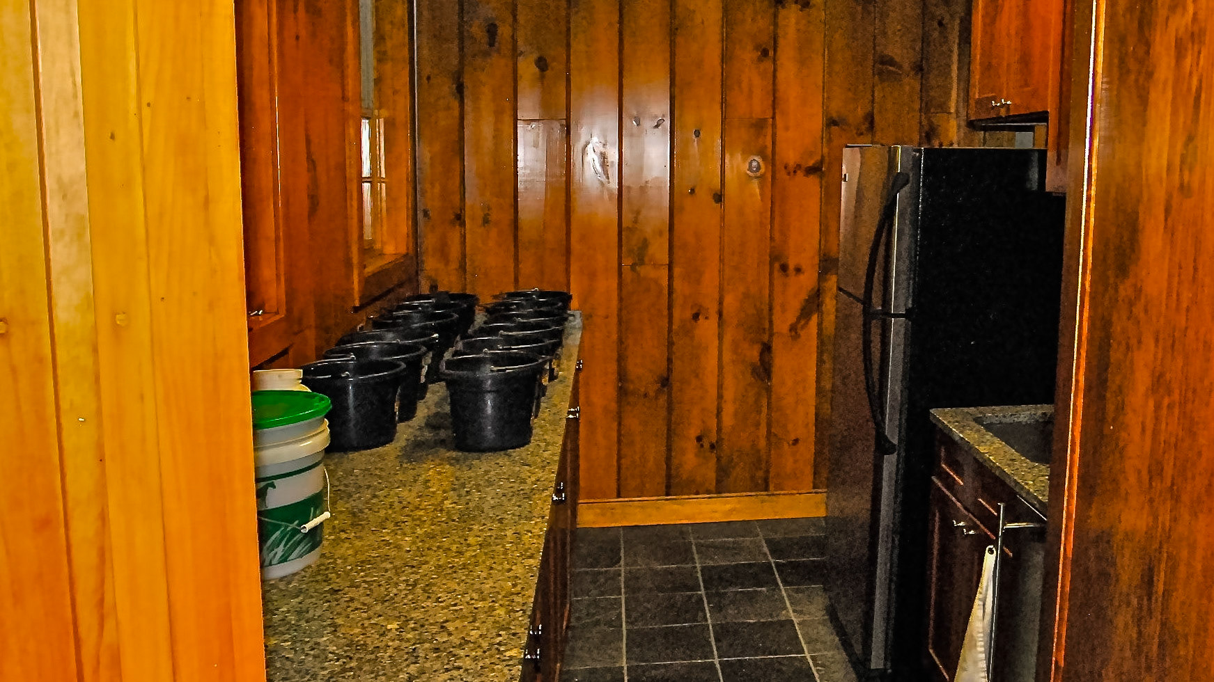 Small but clean and organized.