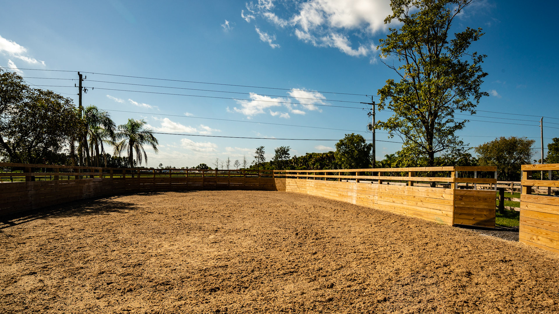 Wellington Florida training arena