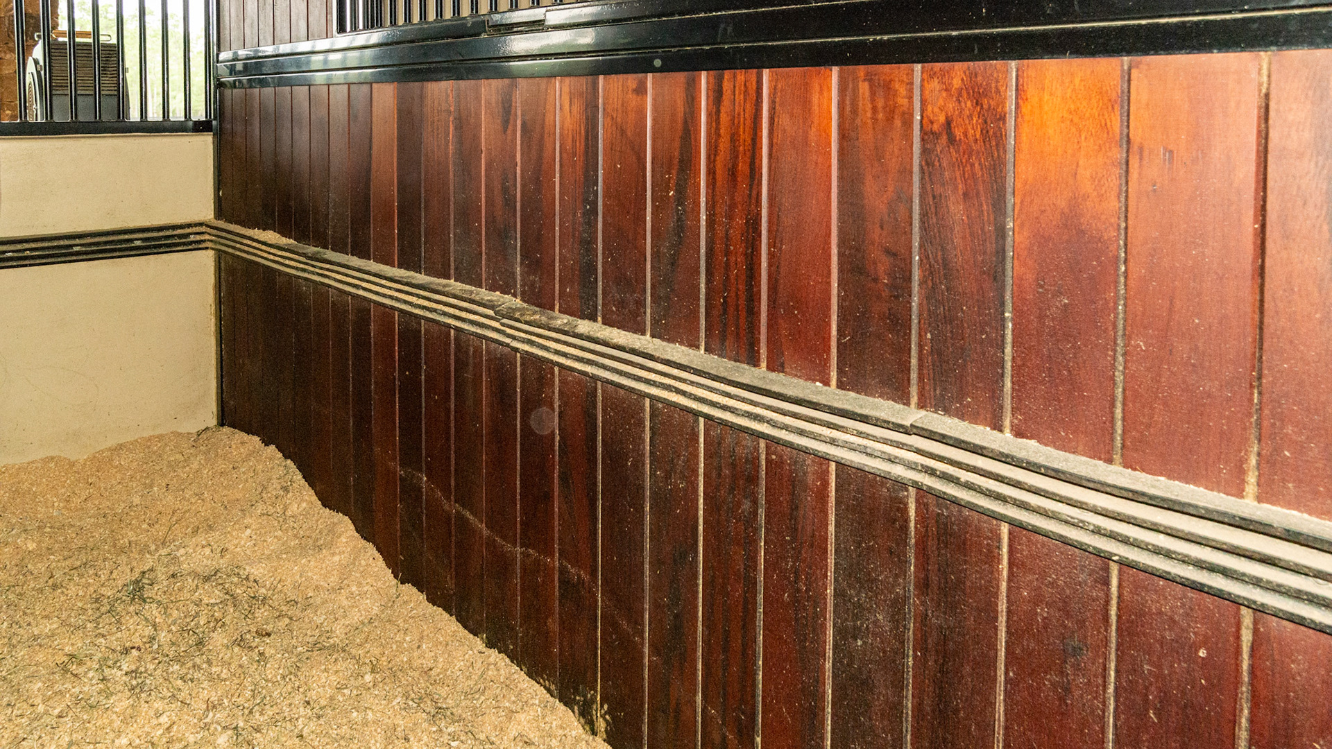 Cast rails - preformed and attached to both wood and cement