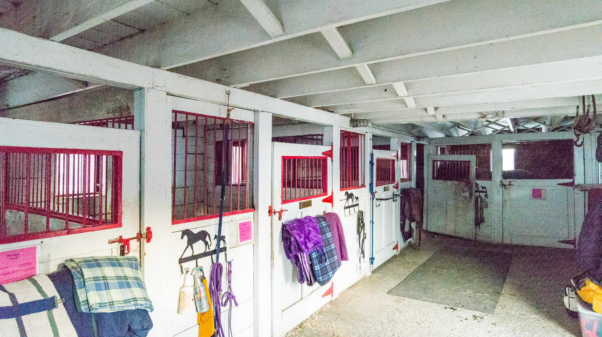 Stall interior in NY