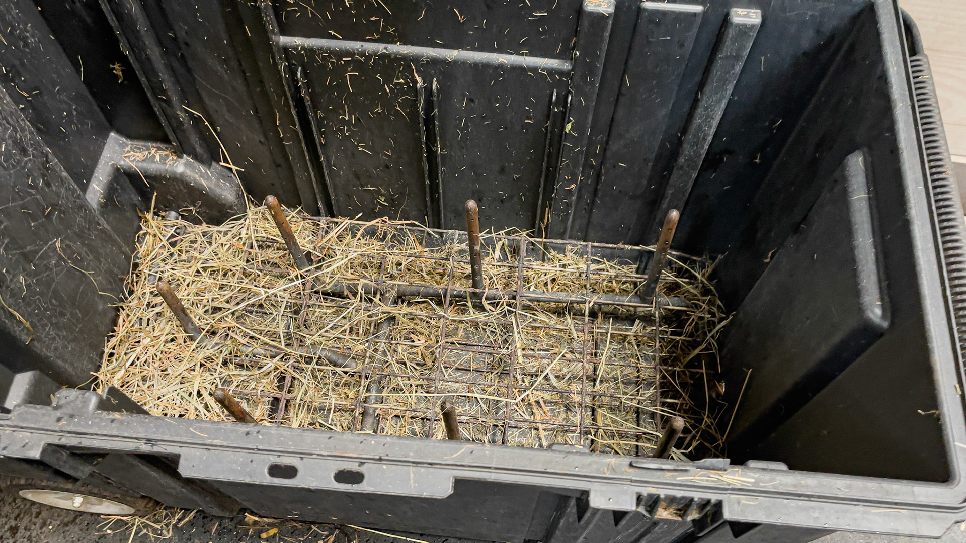 A home made hay steamer.