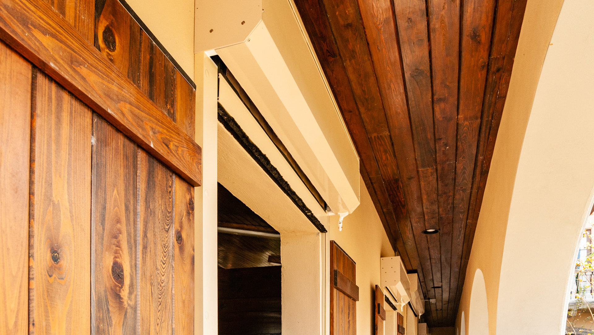 Hurricane roll up dories designed for each window.