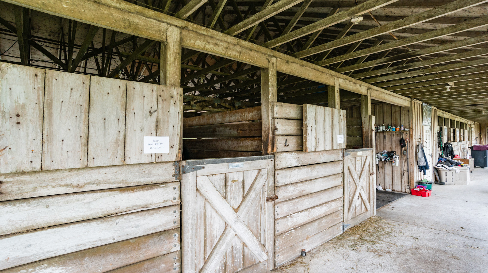 Barn interior Wellington, FL