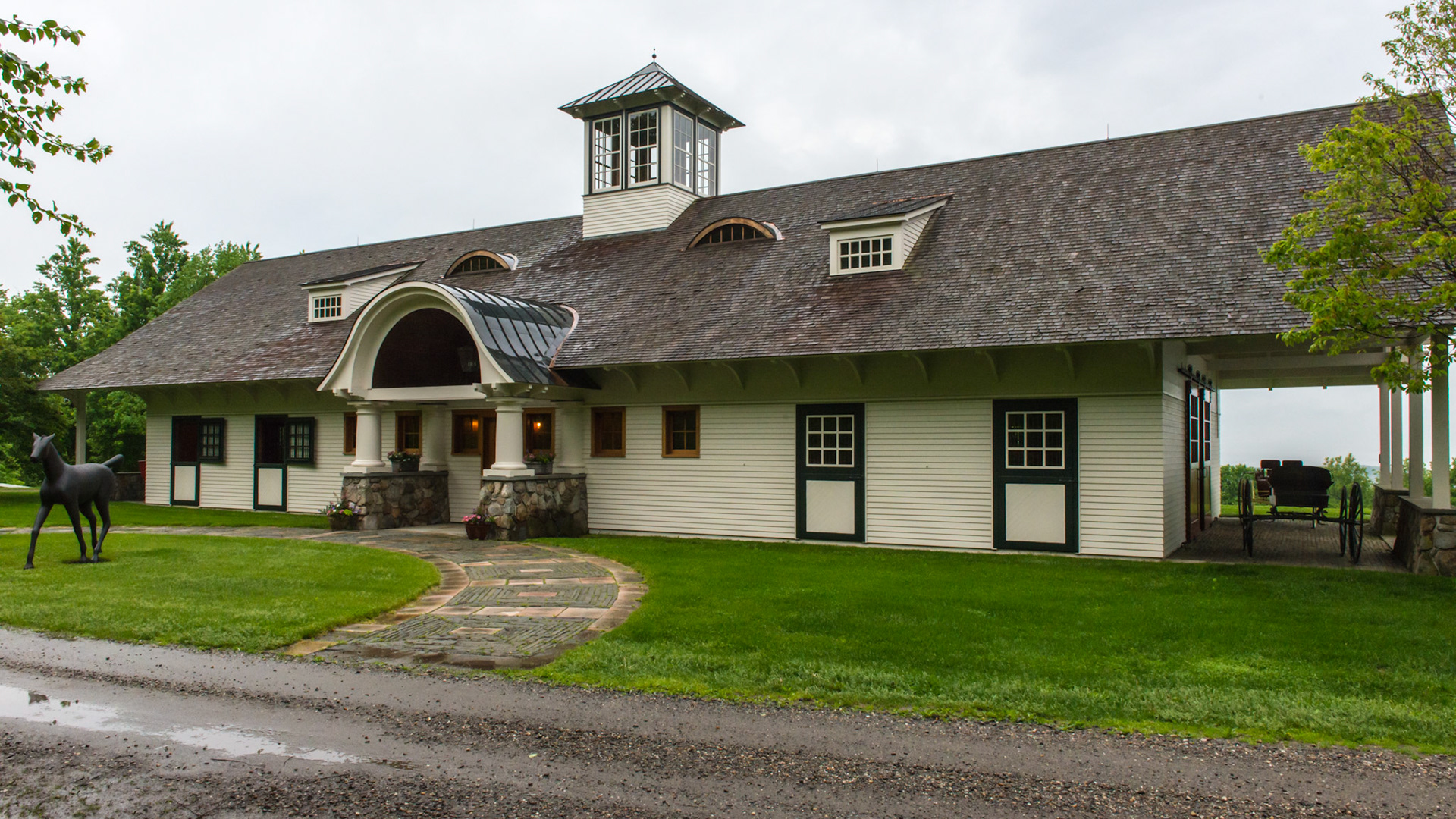 A barn in New York