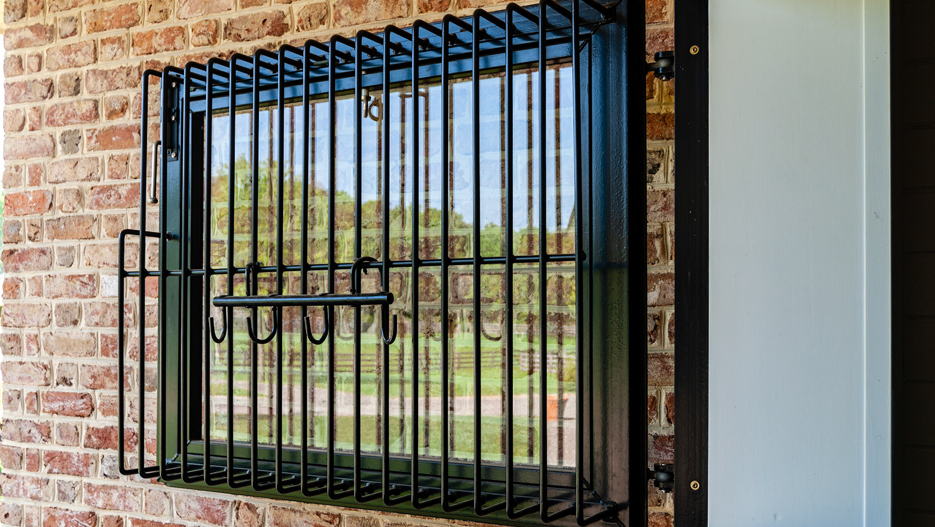 Custom made glass protector.