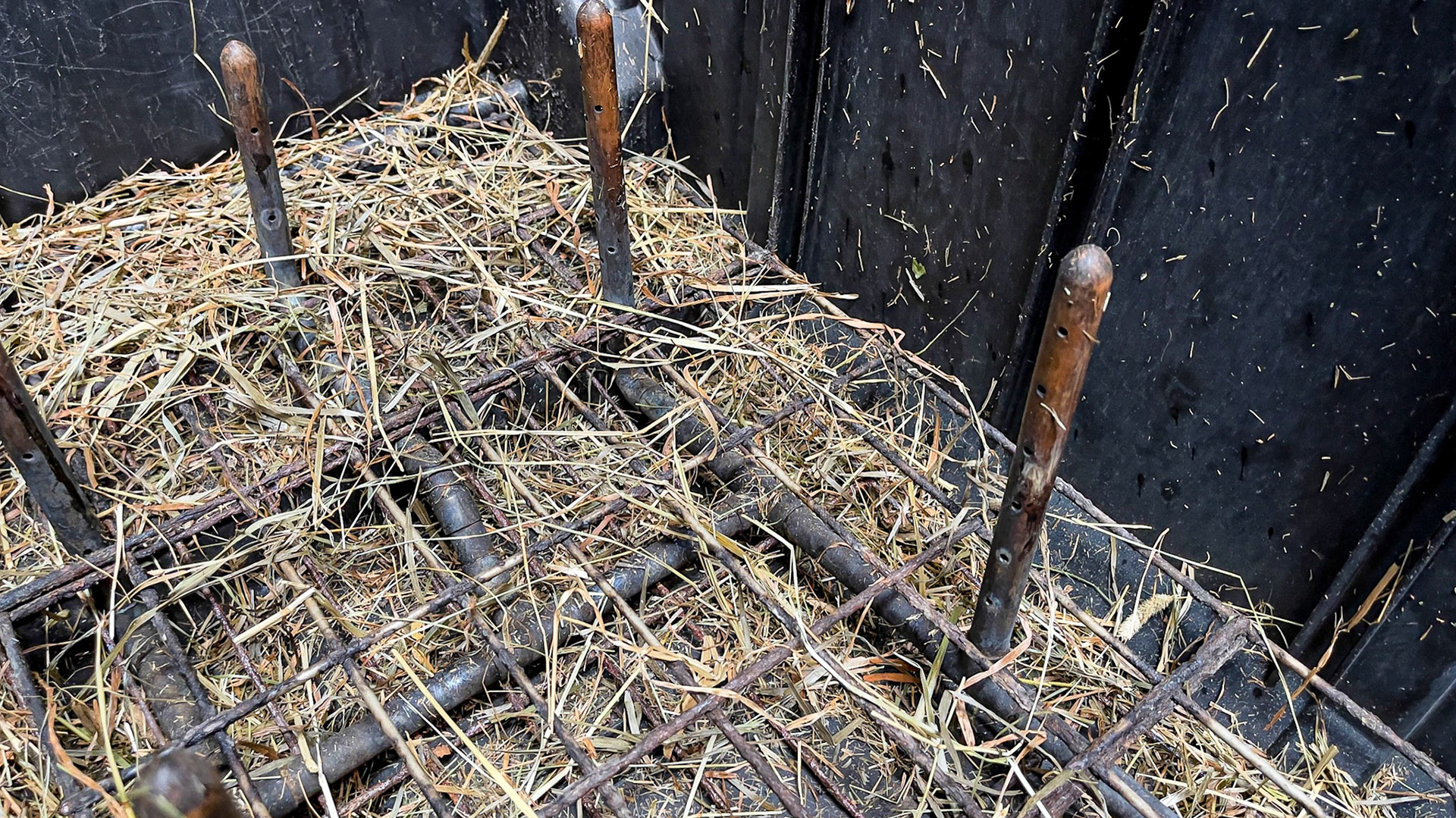 A home made hay steamer.