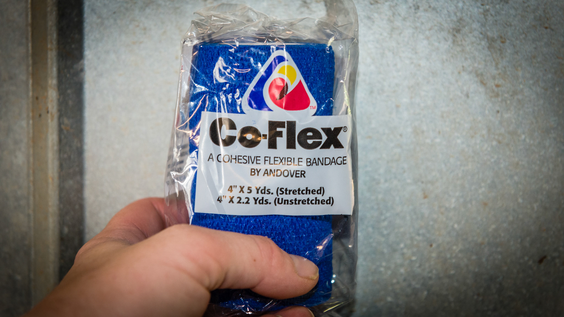 A non-stick pad which allows the owner to remove the bandage without removing the delicate epithelium cells with the bandage. The elastic bandage which applies the pressure needed to keep the granulation tissue below the skin.