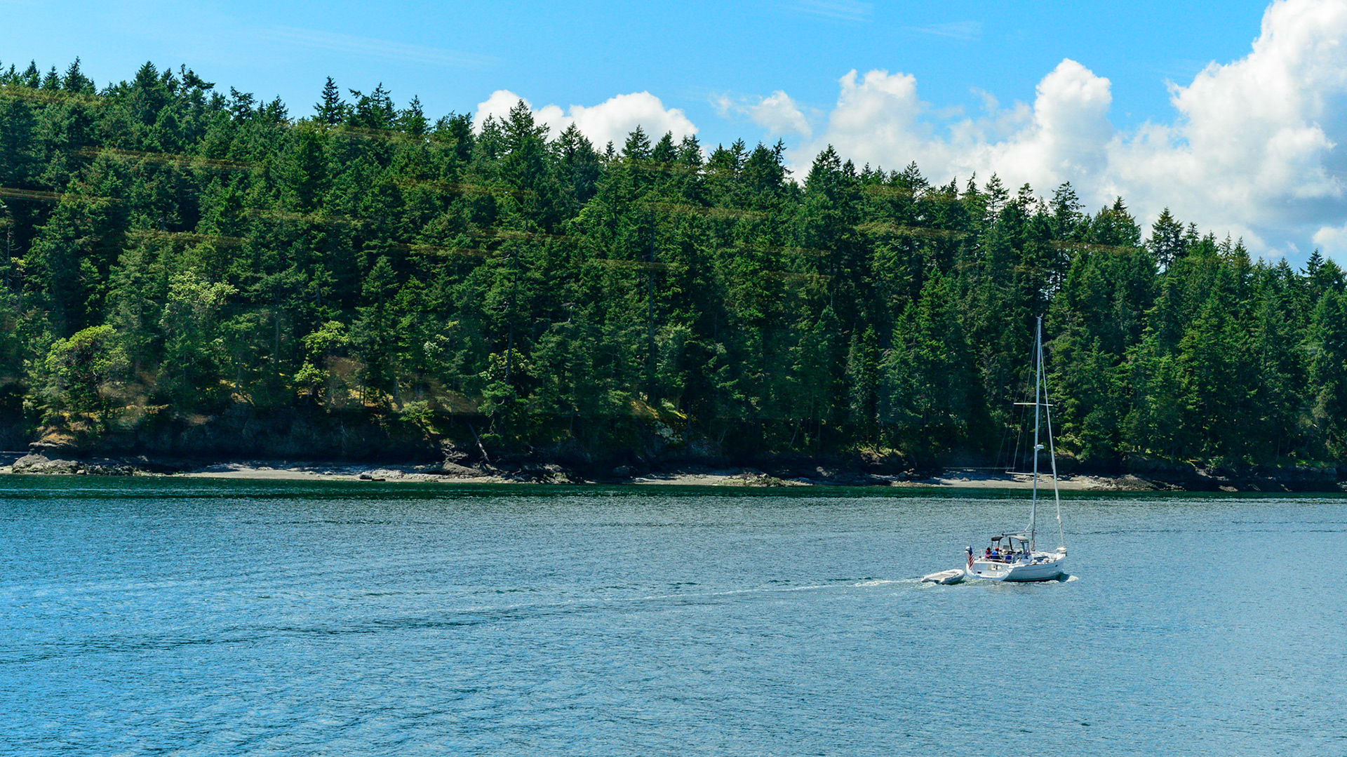 Ferry view on my way to Orcas Island