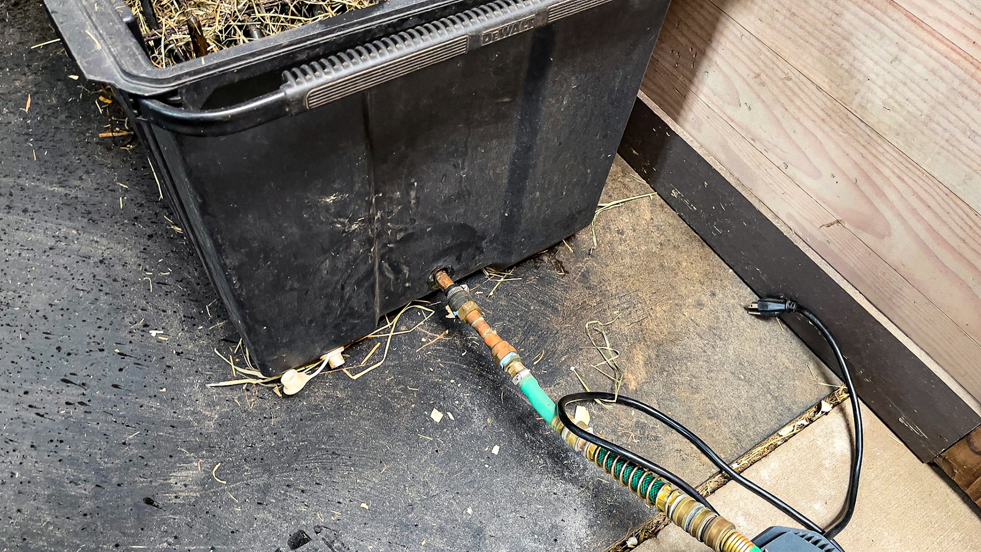 A home made hay steamer.