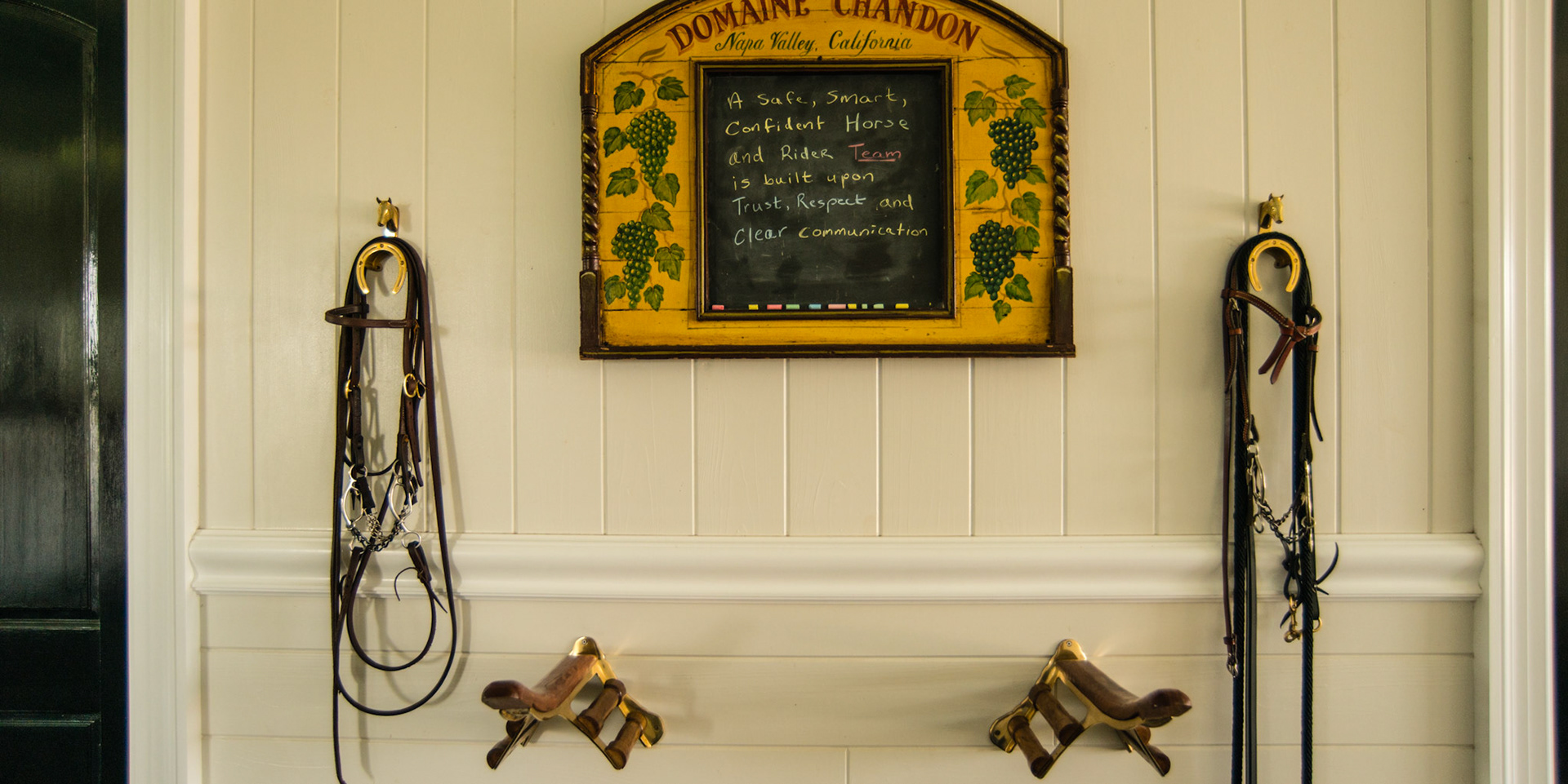 Words to live by in a horse barn - Stuart, FL