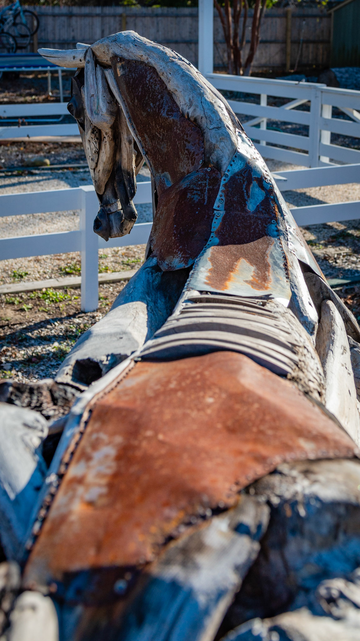 East Hampton, NY at a bicycle store