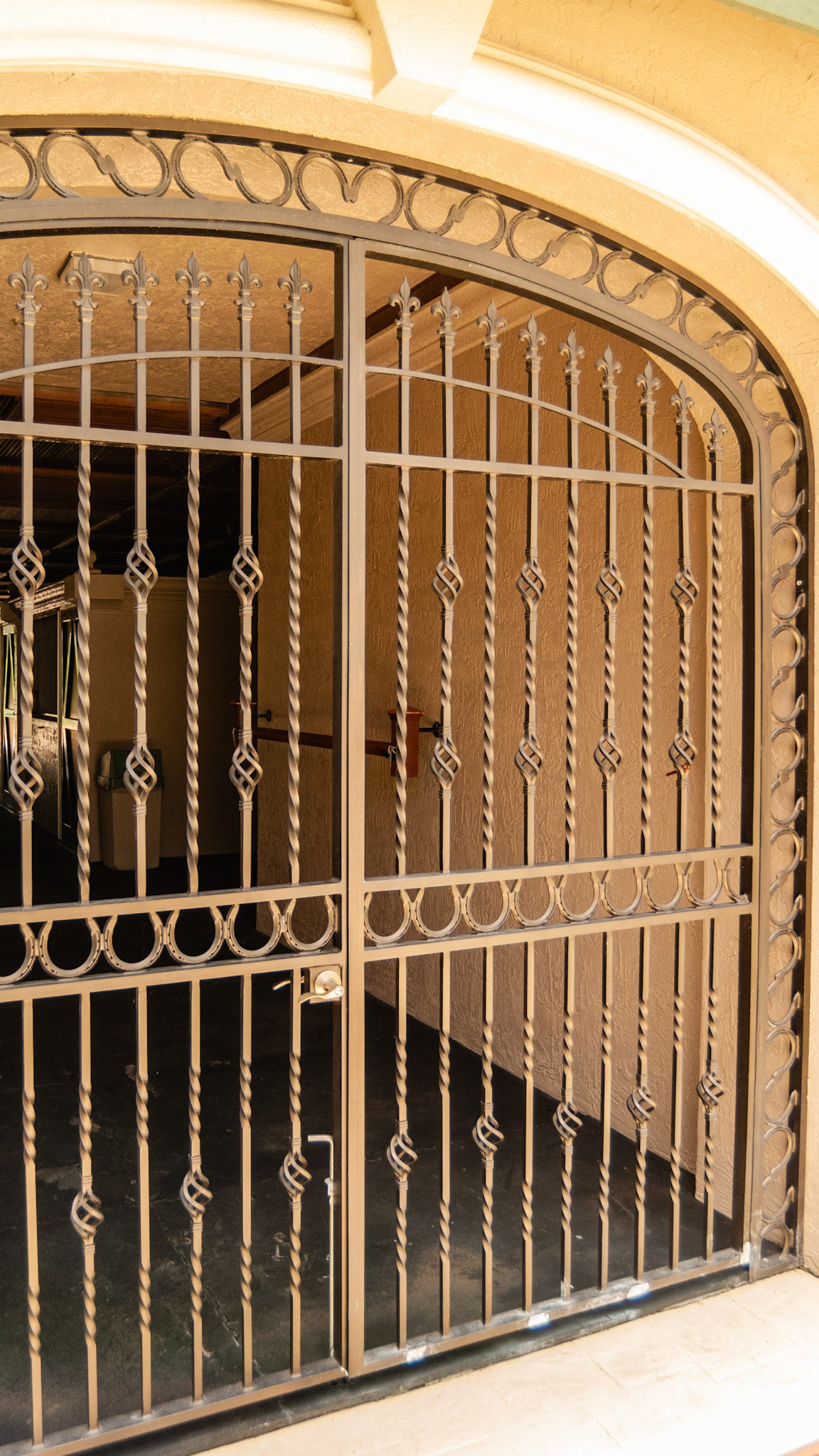 Beautiful custom made gates.