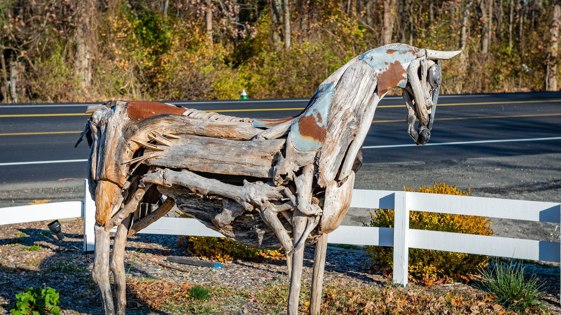 East Hampton, NY at a bicycle store