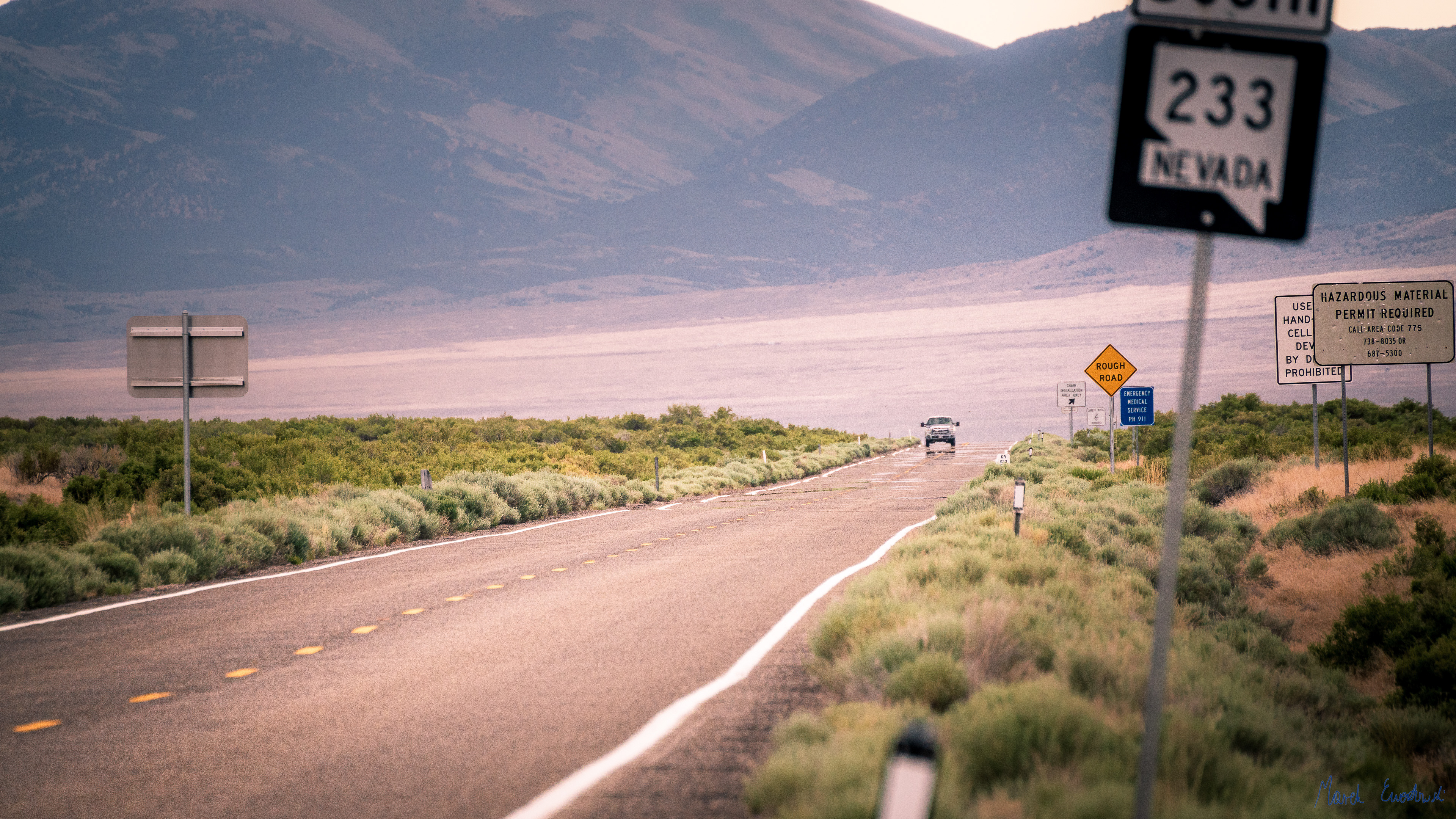Utah/Nevada borderline