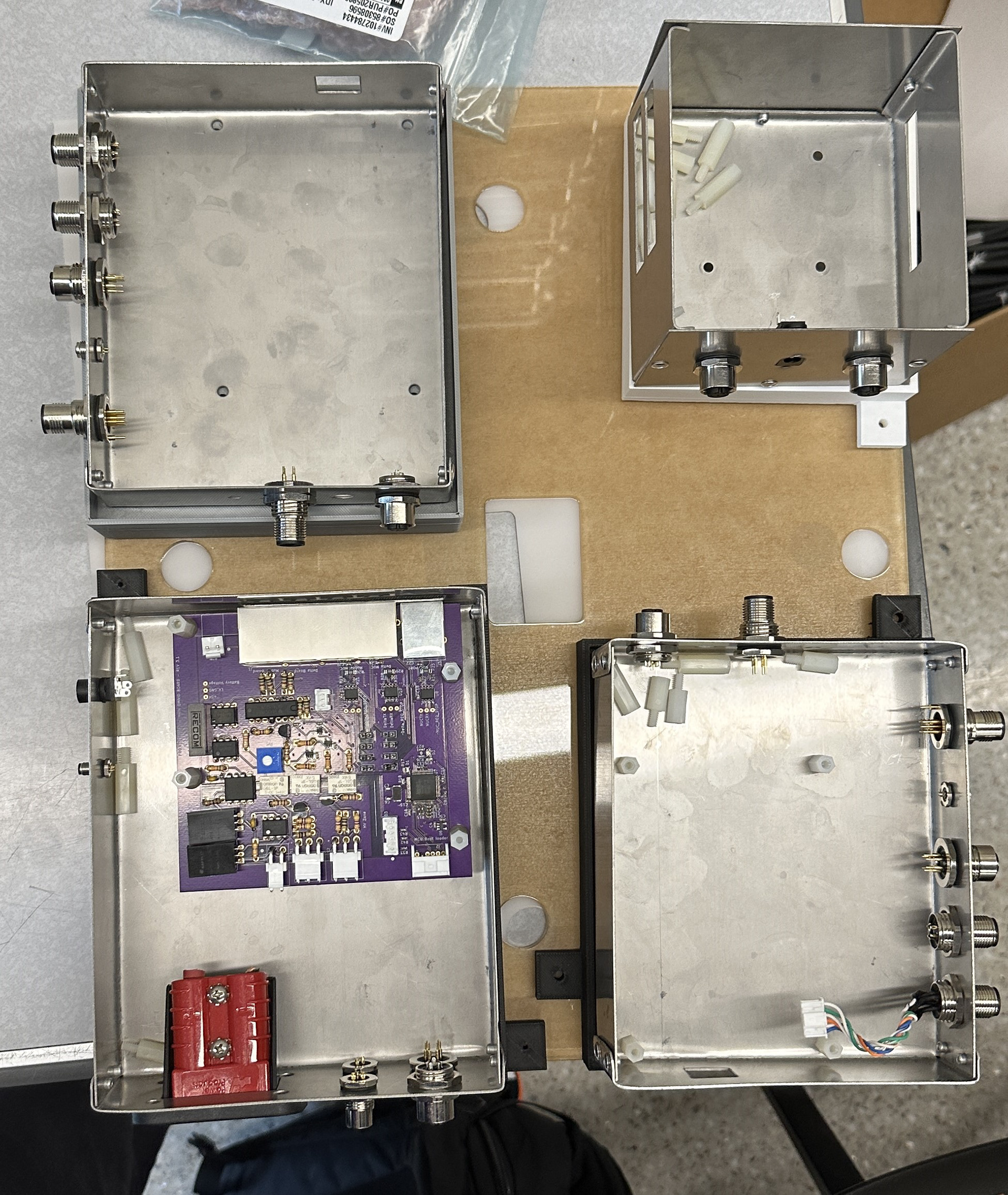 1st Version Eboxes and Trays