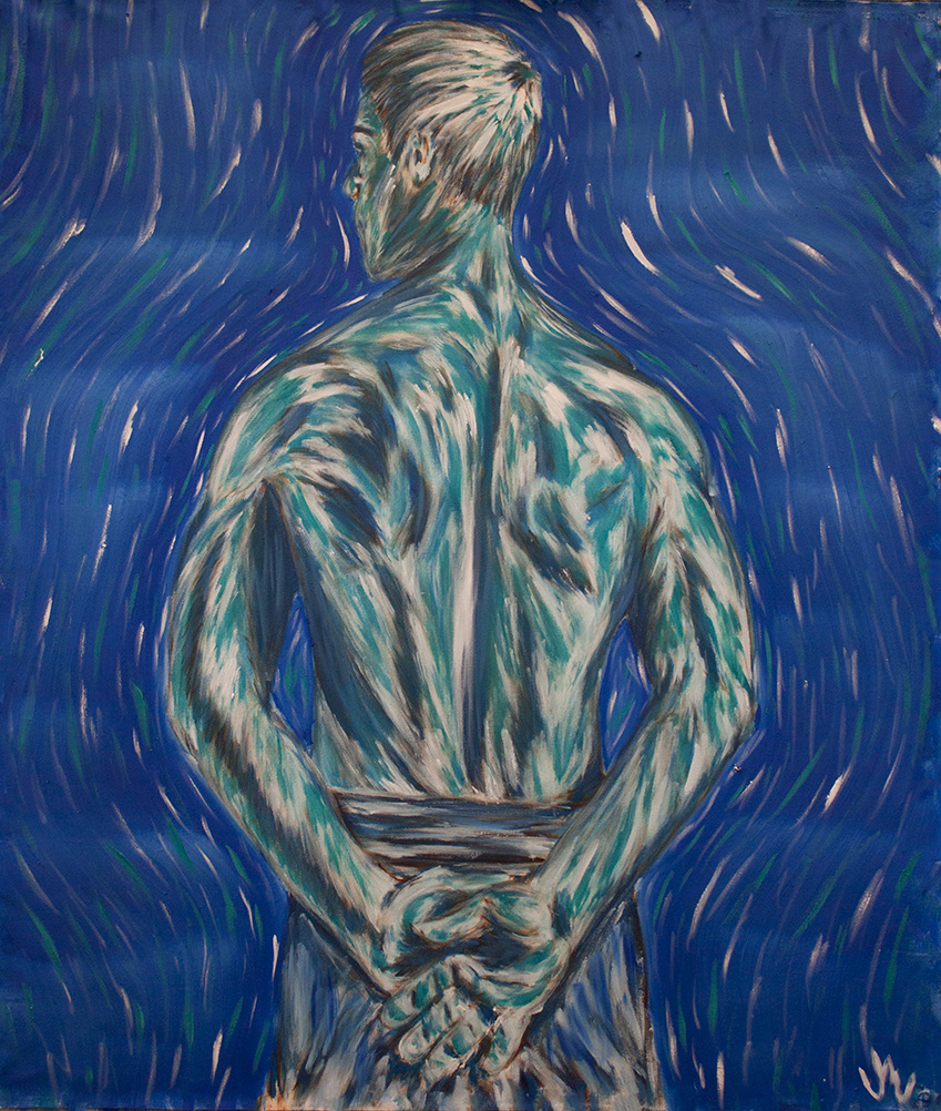 "Deplorable" Oil on canvas