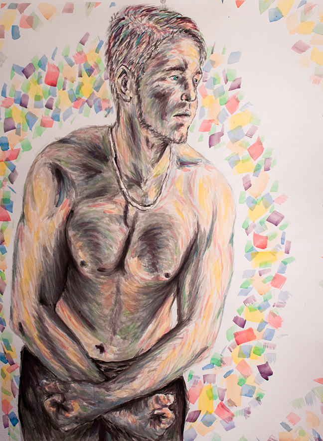 "Tainted" Watercolor