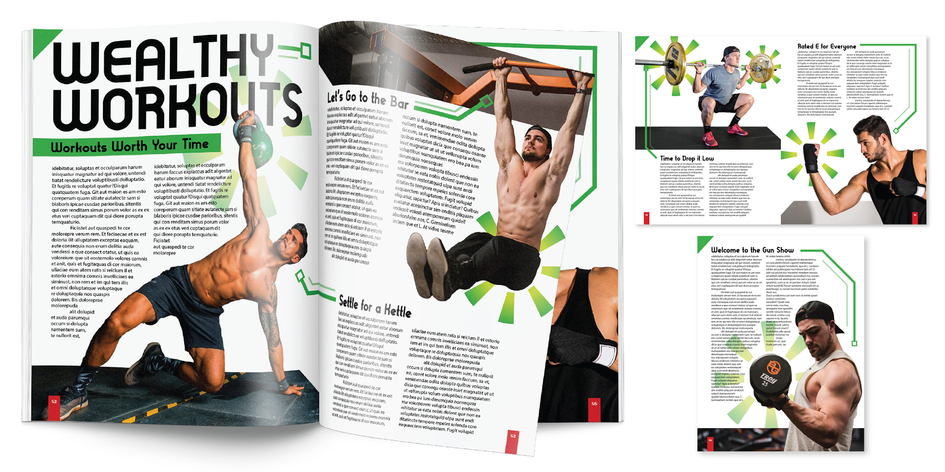 Wealthy Workouts Article layout