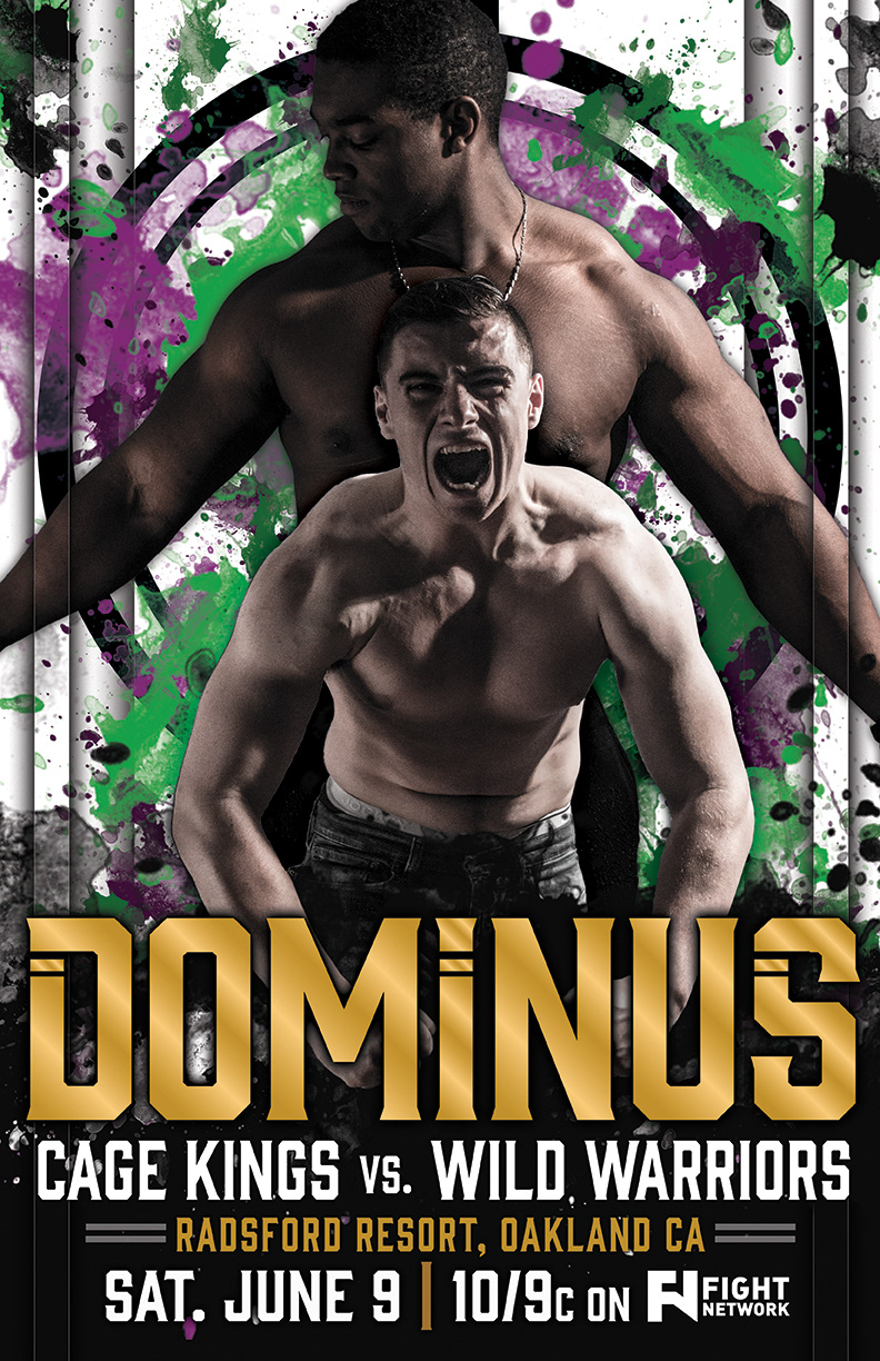 Cage Kings vs Wild Warrior Poster