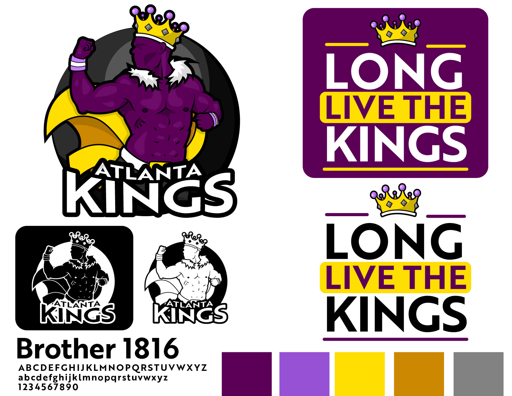 Atlanta Kings Logo & Branding