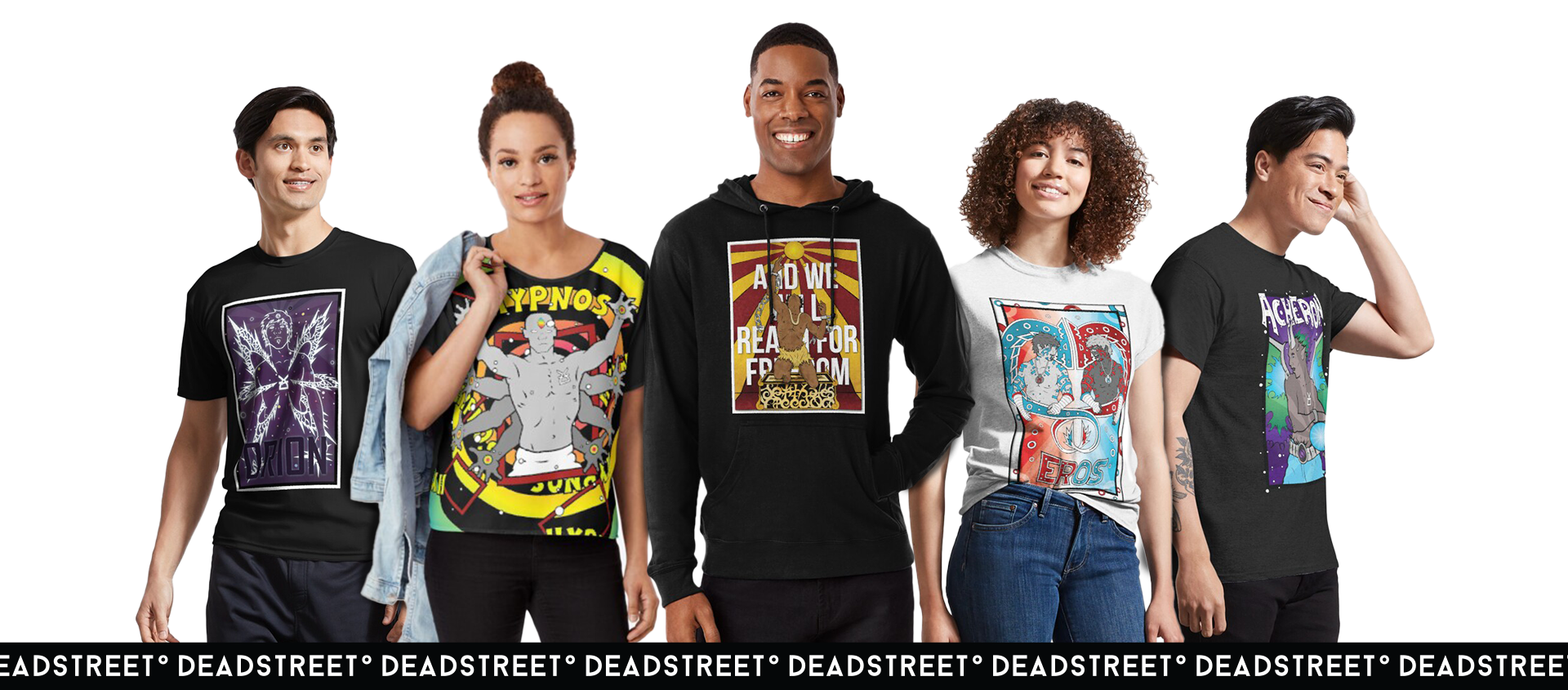 Deadstreet Merch design