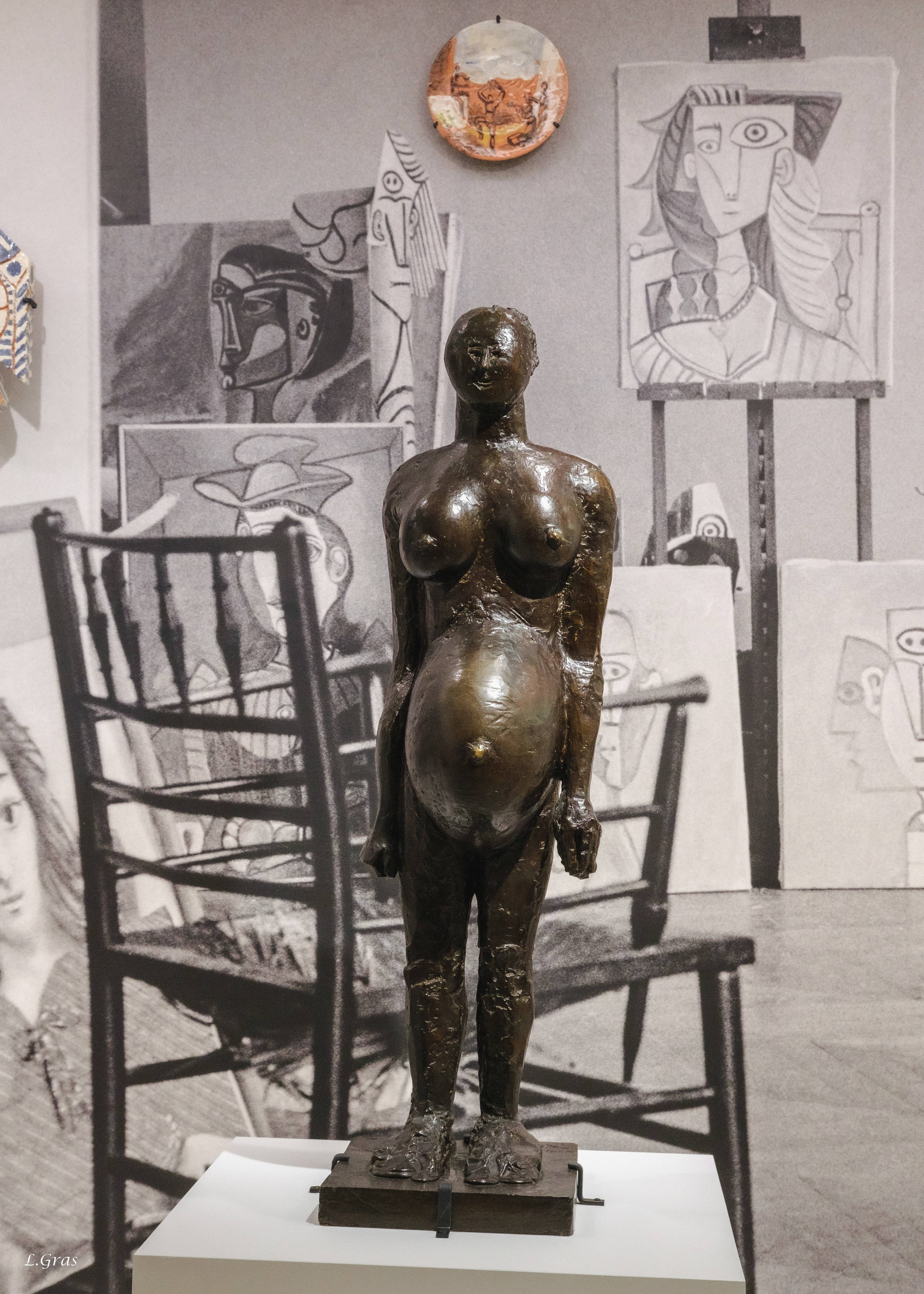 La Femme enceinte, 2ème état, 1959, Pablo Picasso