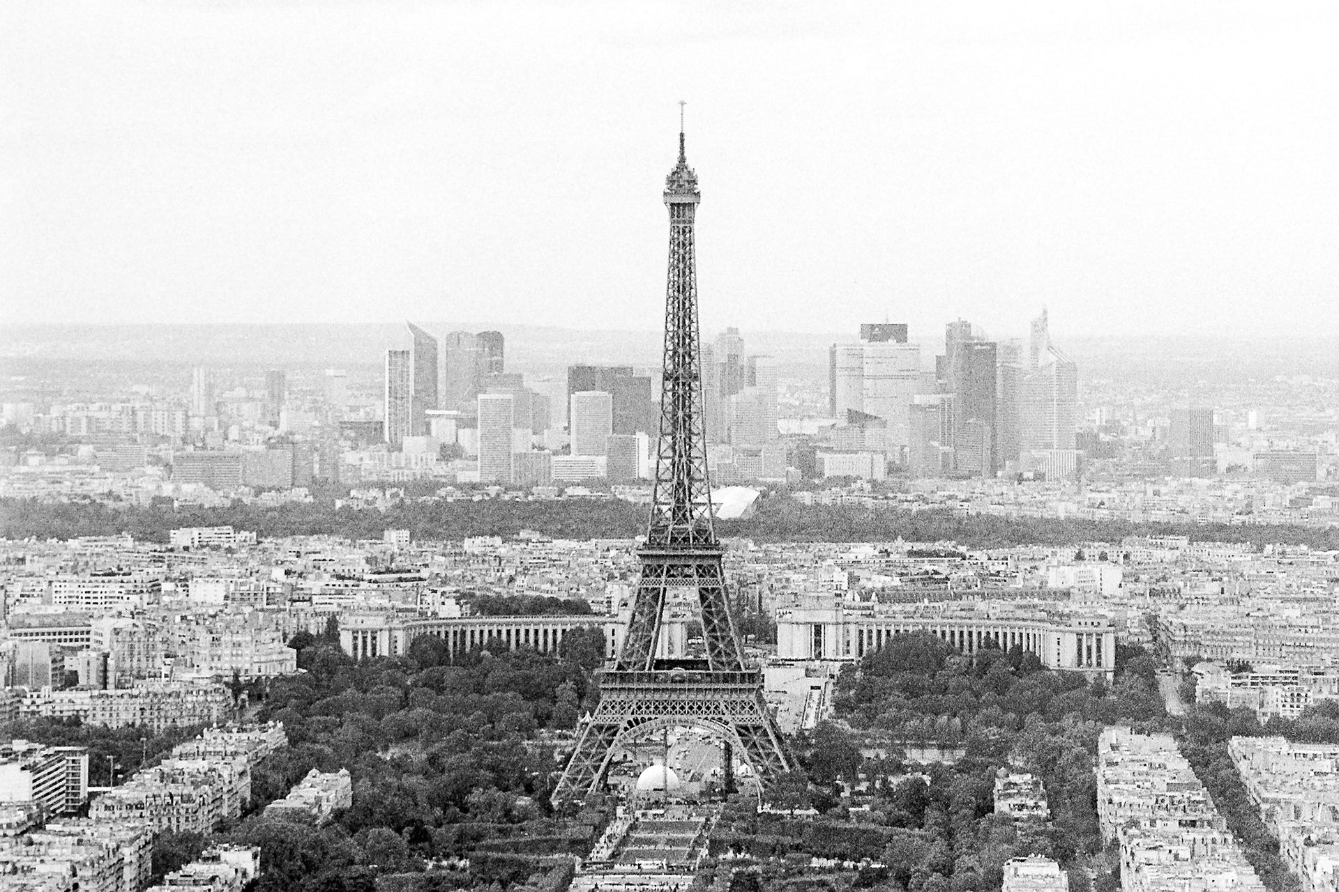 Eiffel Tower and la Défense | 13.10.2019