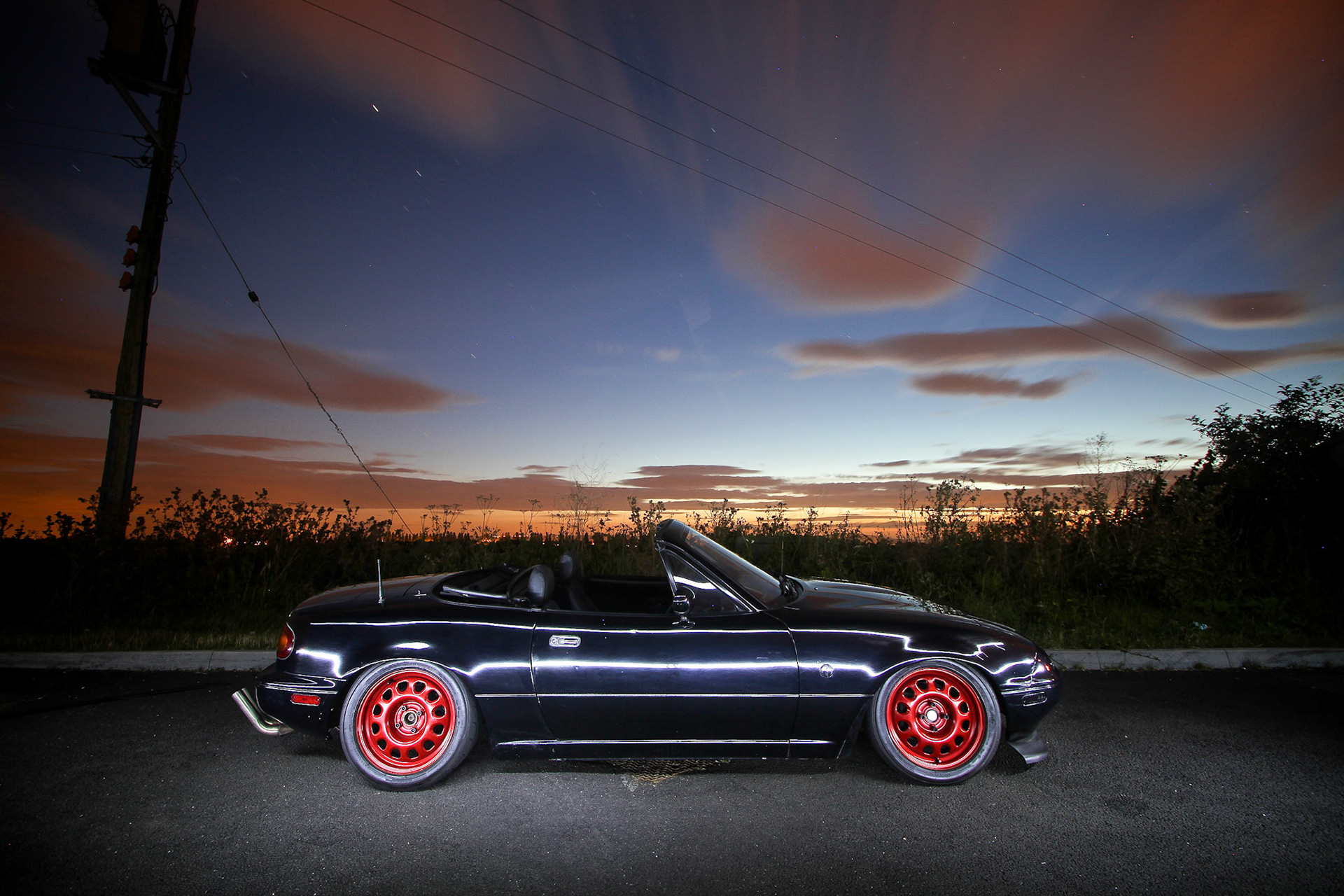 Chris Jones' Mazda MX5