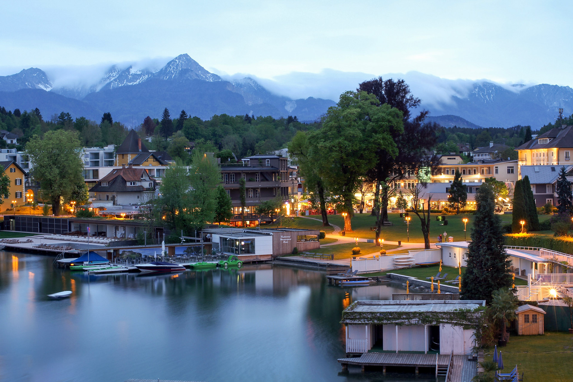 Wörther See and Kepa Mountain