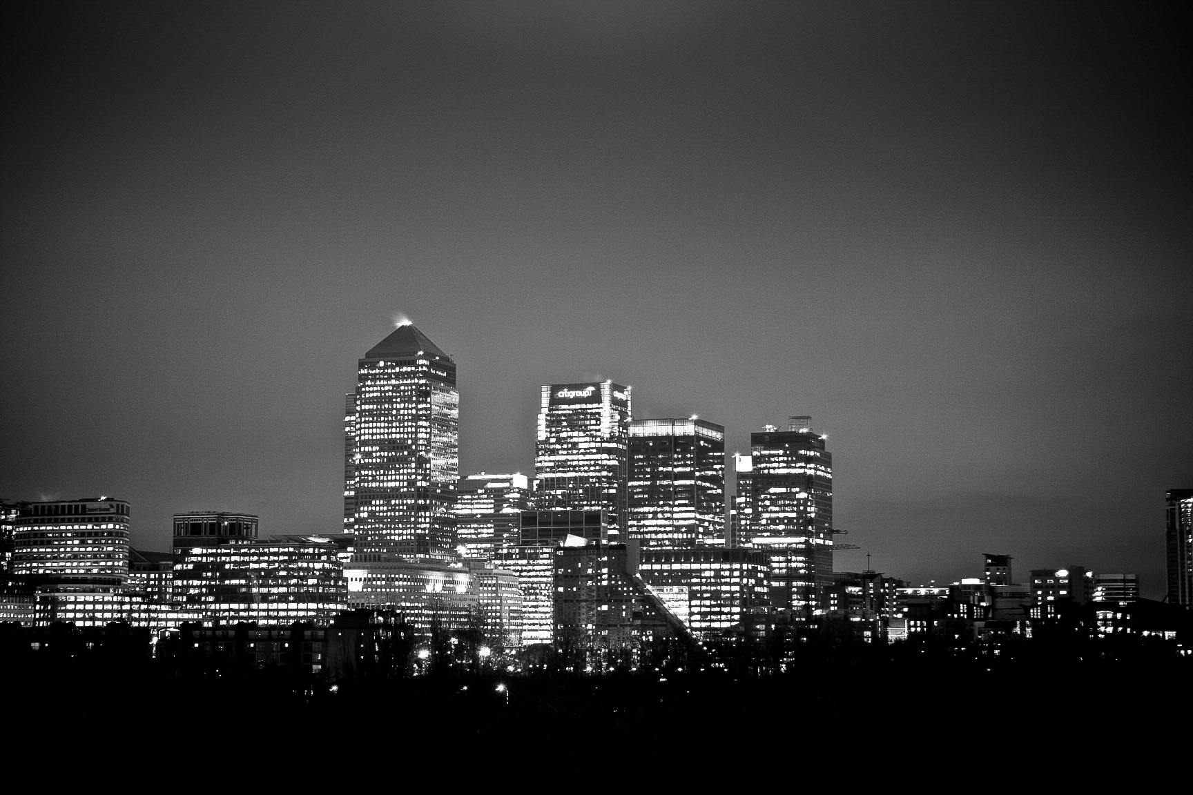 Canary Wharf Skyline