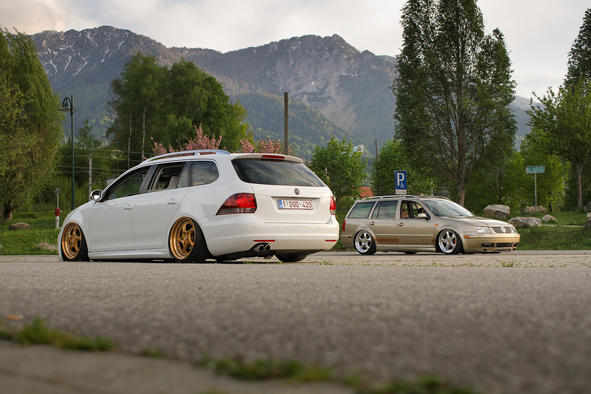 Dub Fiction VW Golf Wagons